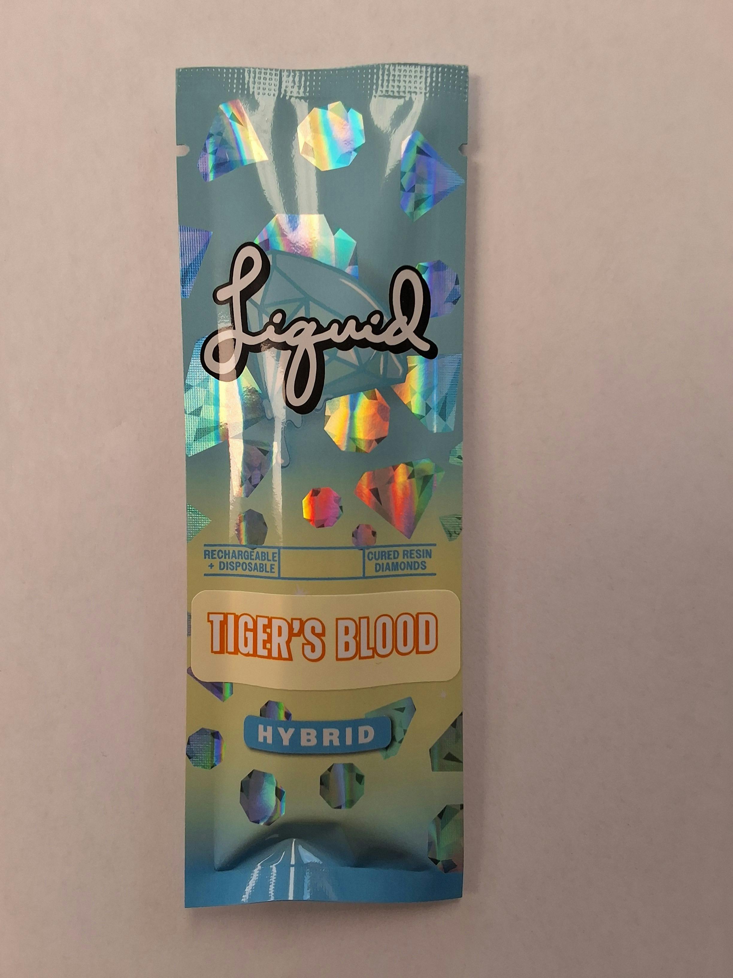 Tigers Blood | 1g Cured Diamond Disposable | Liquid by Coastal Remedies