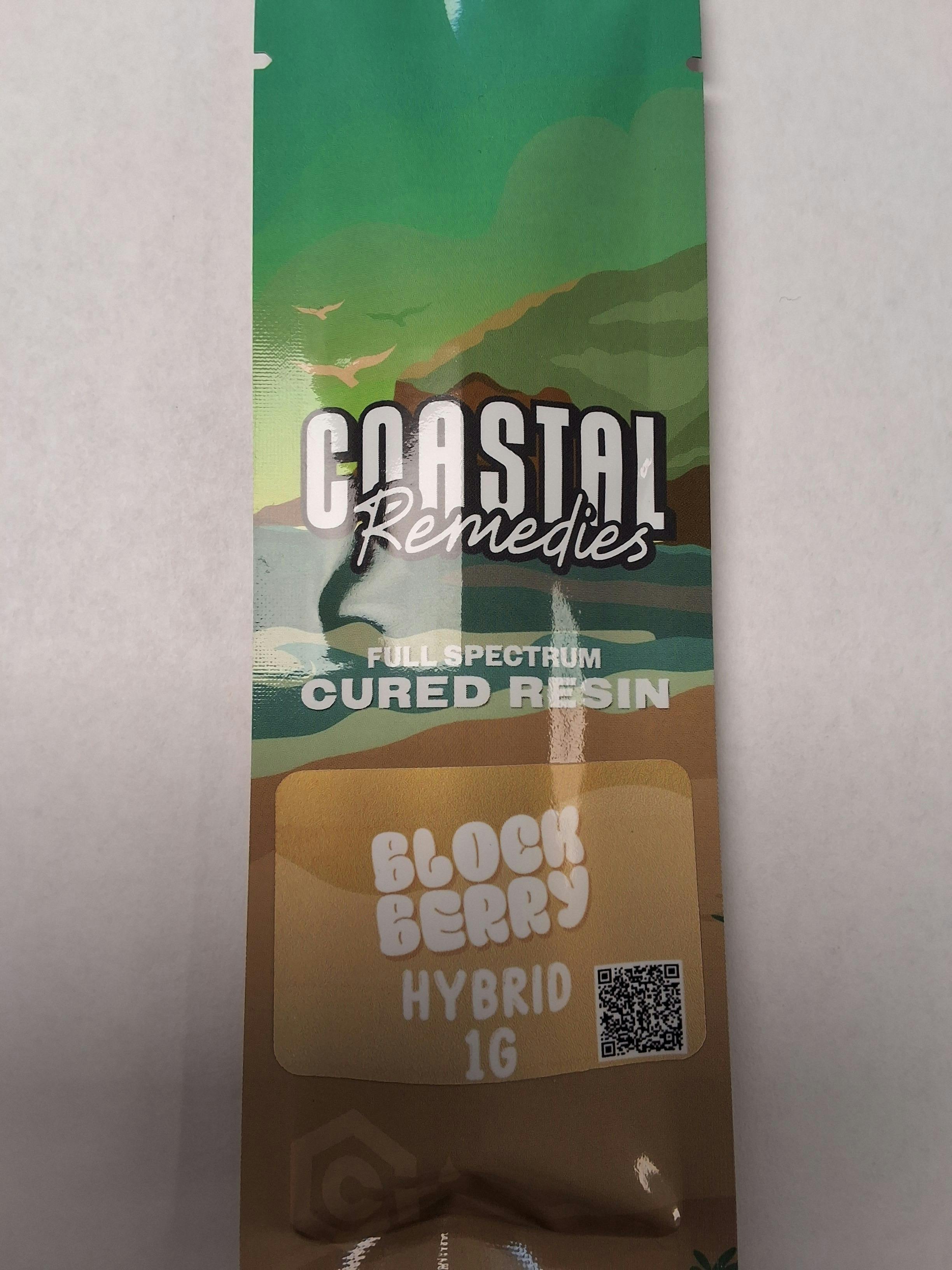 Block berry 1g cured resin disposable