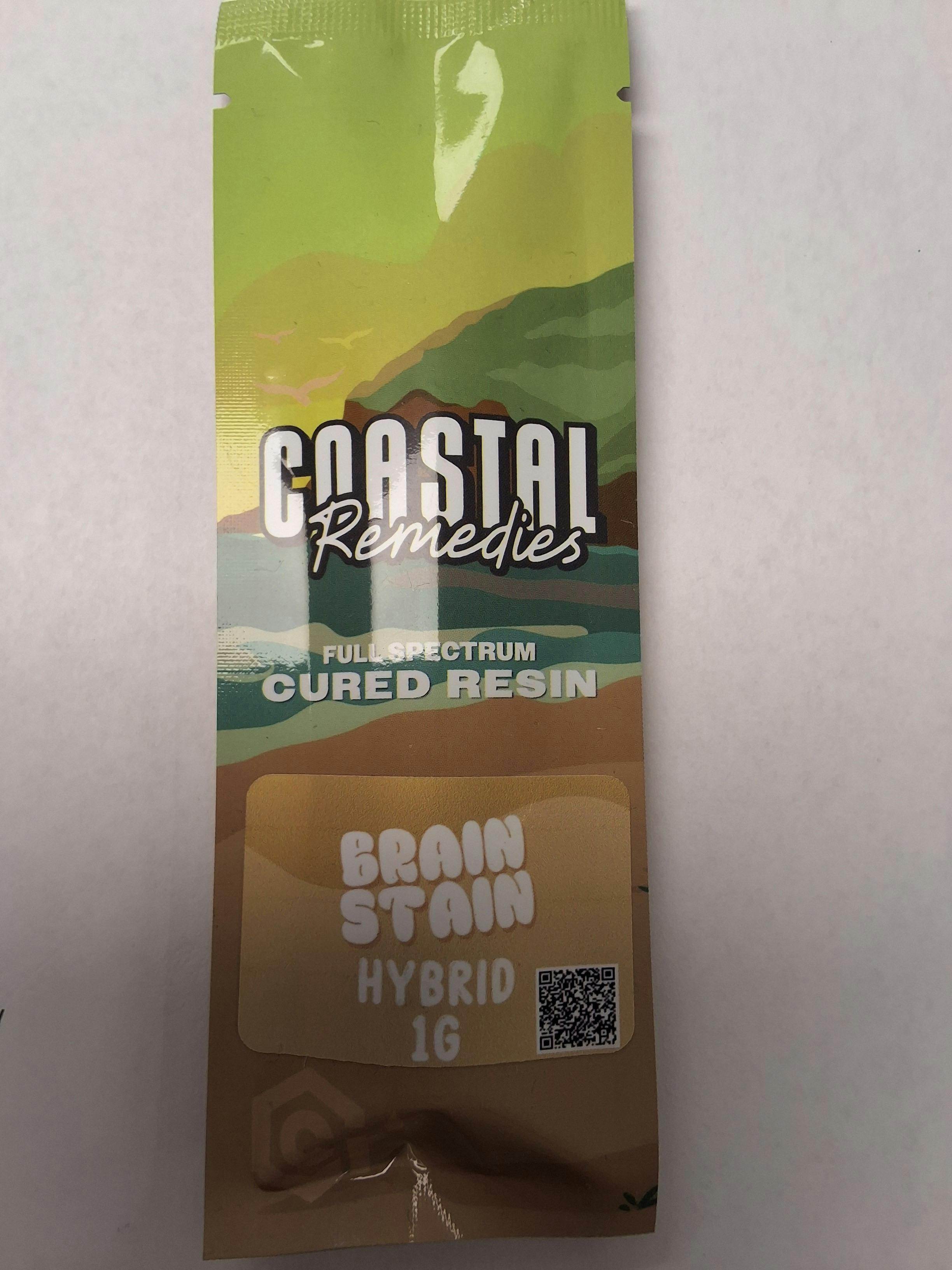 Brain Stain 1g cured resin disposable