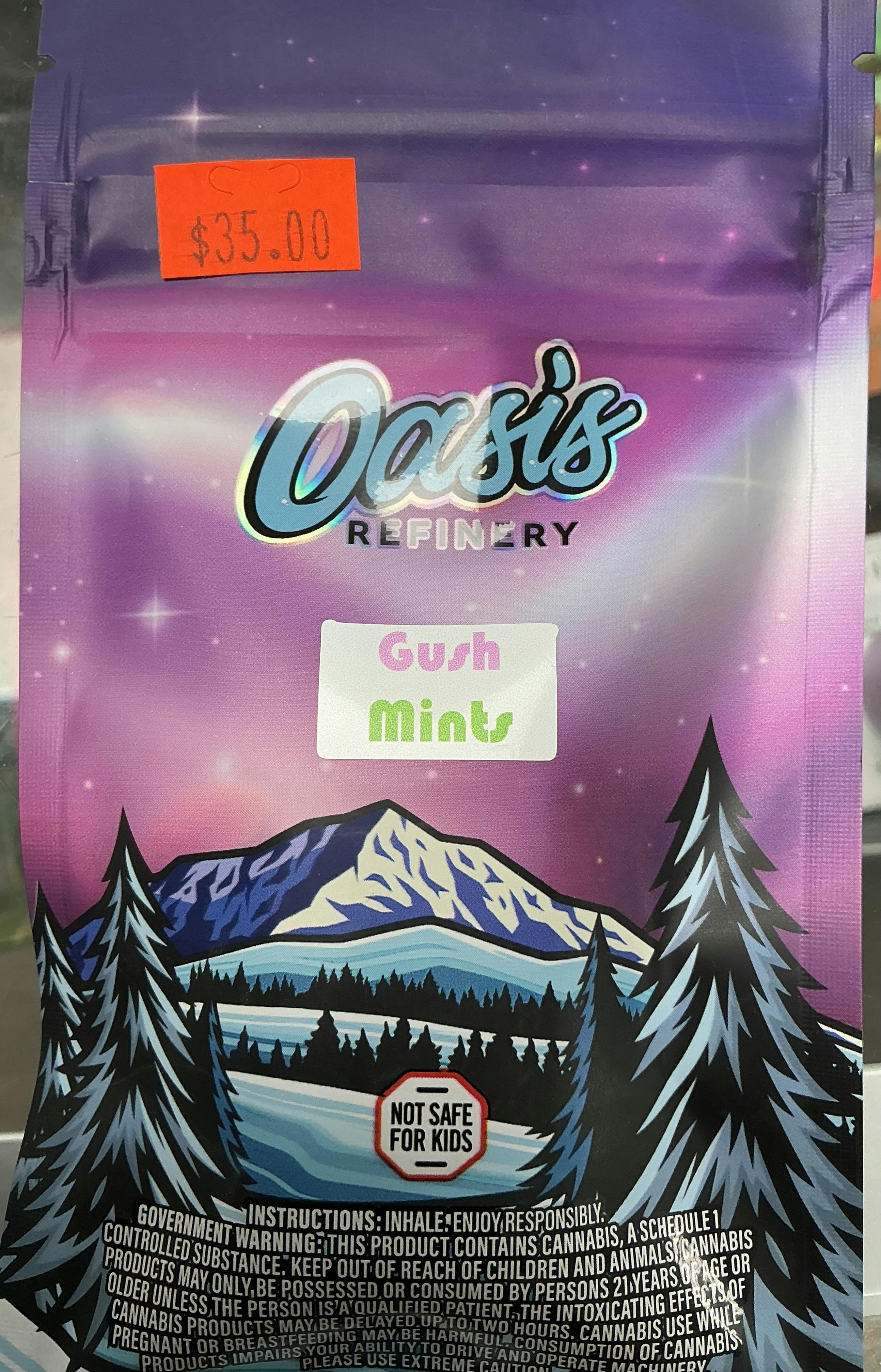 Gush Mints 1g cured resin dispo