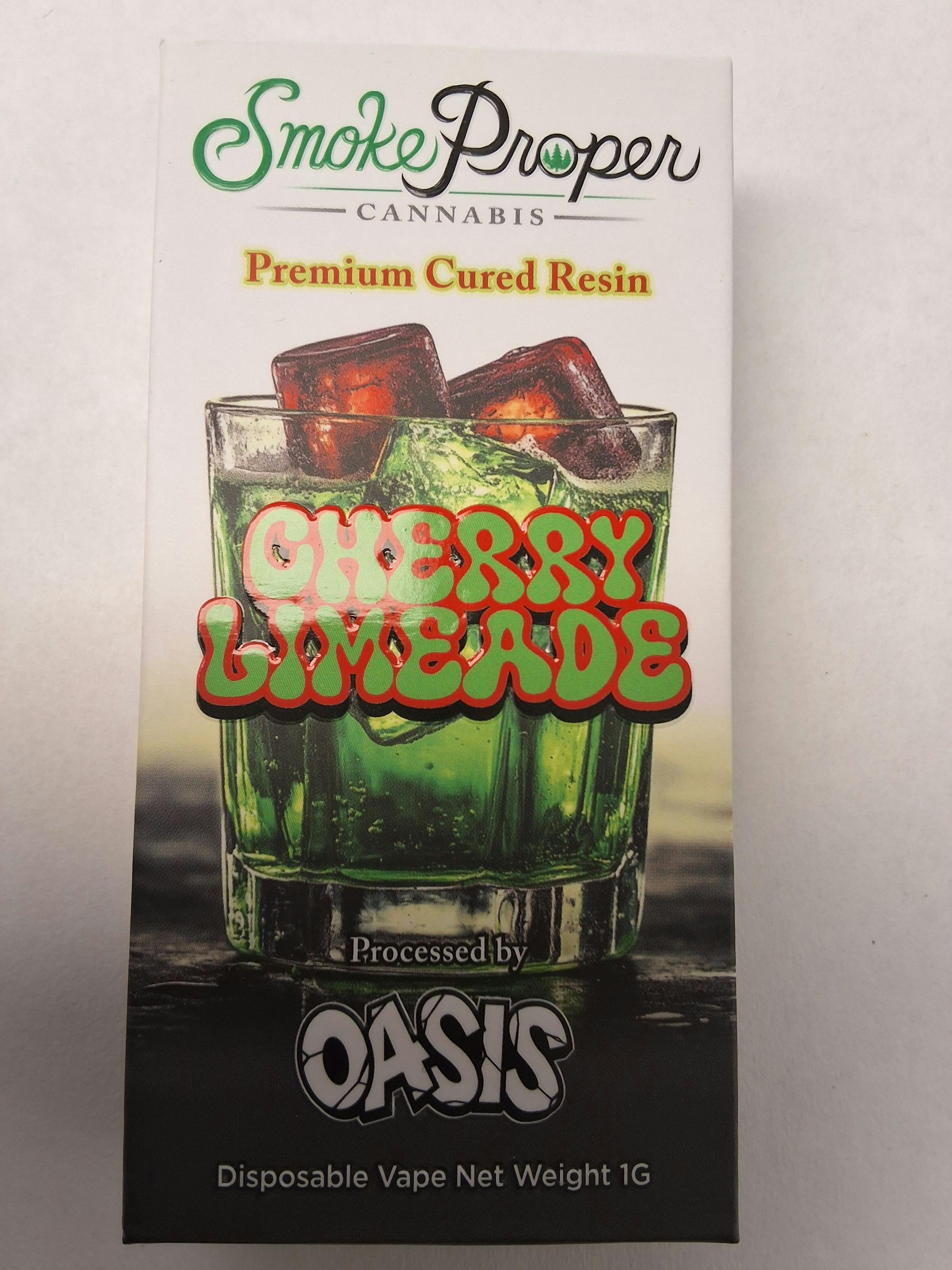 Cherry Limeade 1g cured resin disposable