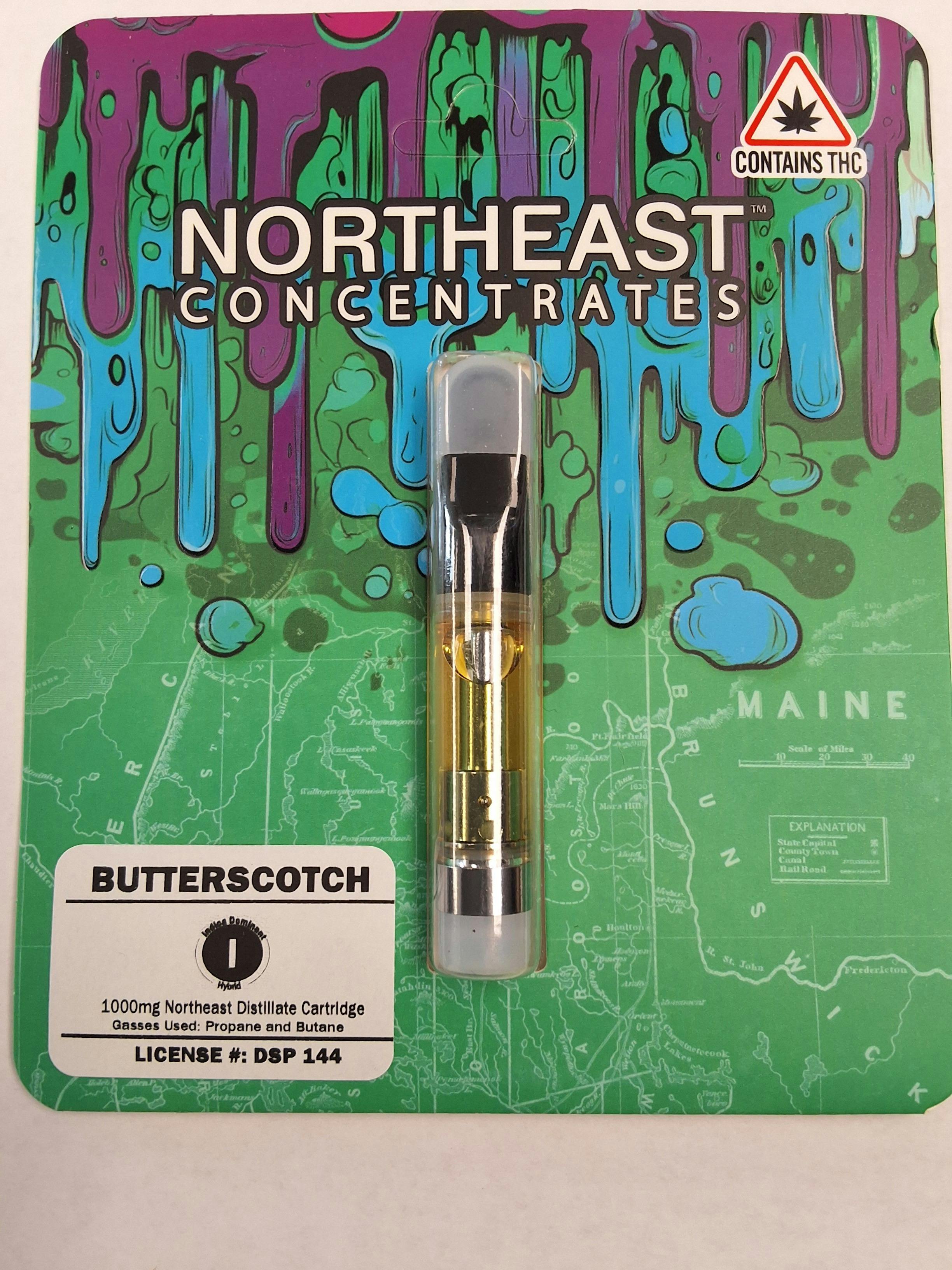 Butterscotch 1g Distillate cart