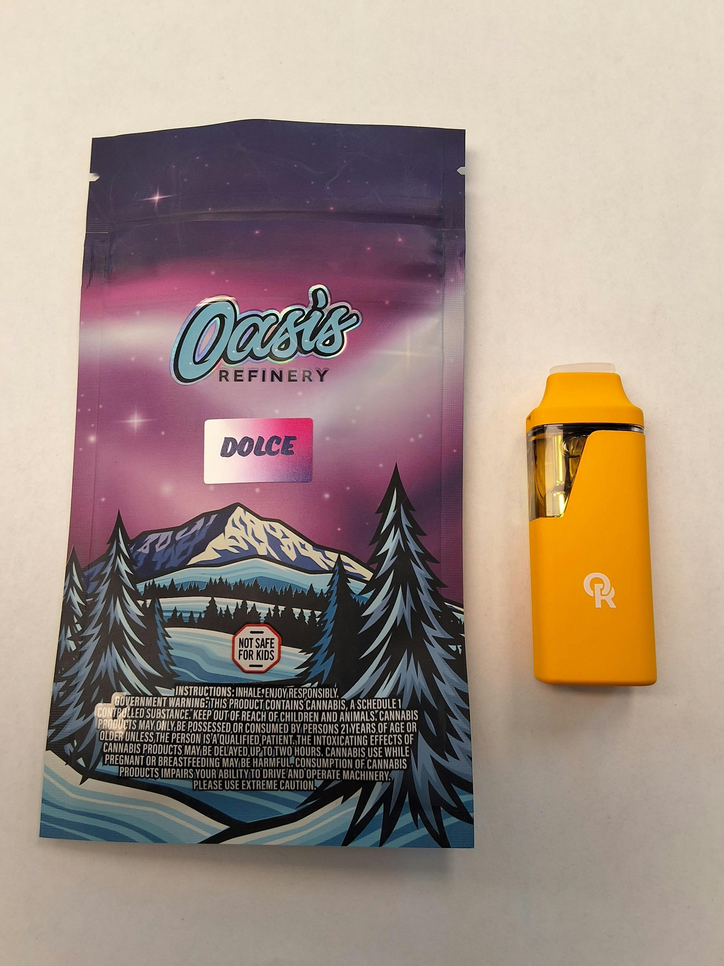 Dolce 1g cured resin disposable