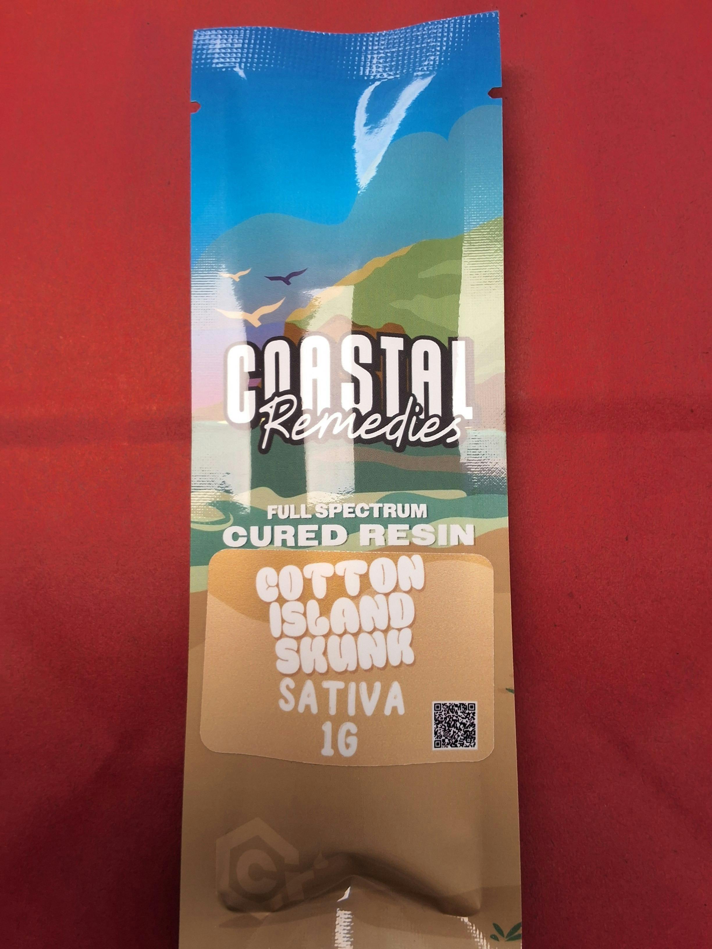 Cotton Island Skunk 1g cured resin disposable