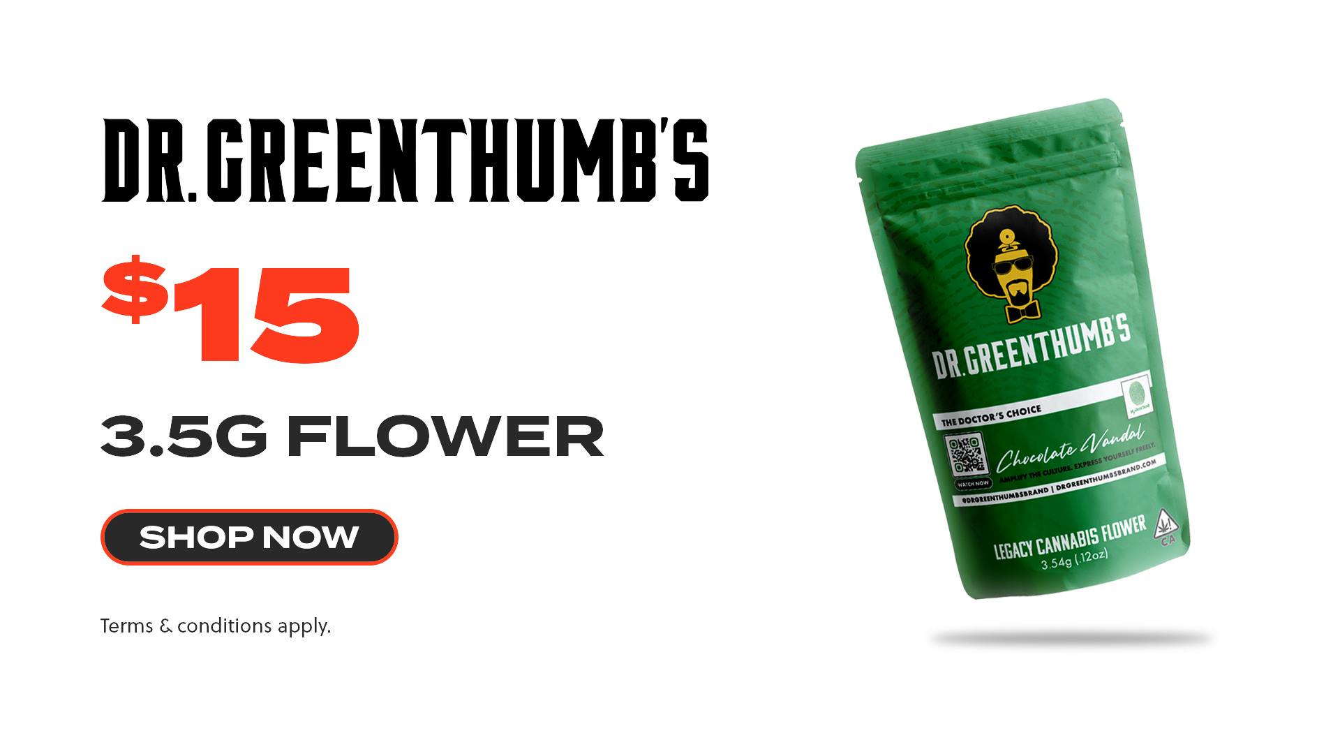 Dr. Greenthumb's - $15 Eighths at JARS Cannabis - Metro | Weedmaps