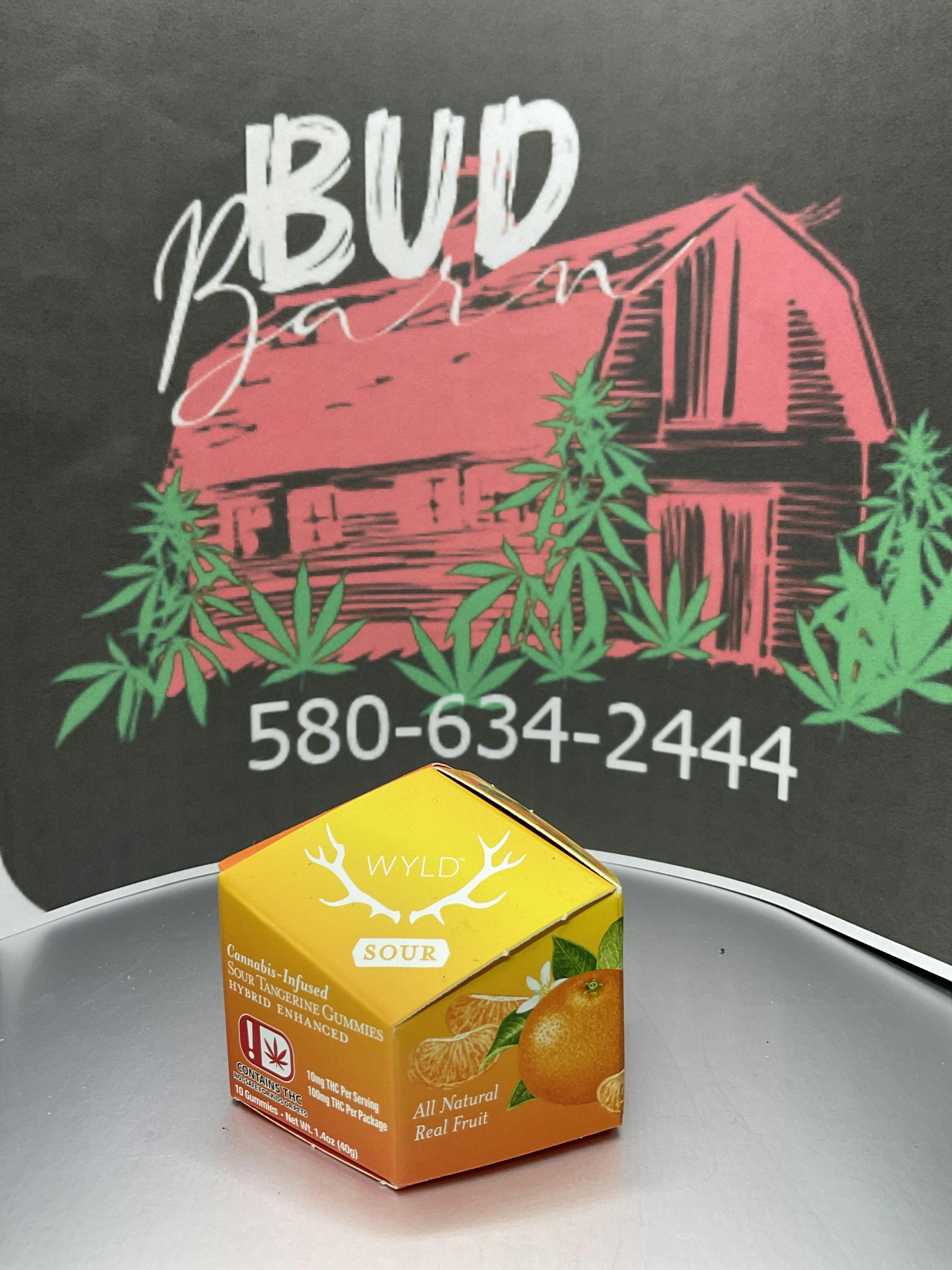 Sour Tangerine Hybrid Enhanced Gummies | 100mg | 10ct | 10mg/ea