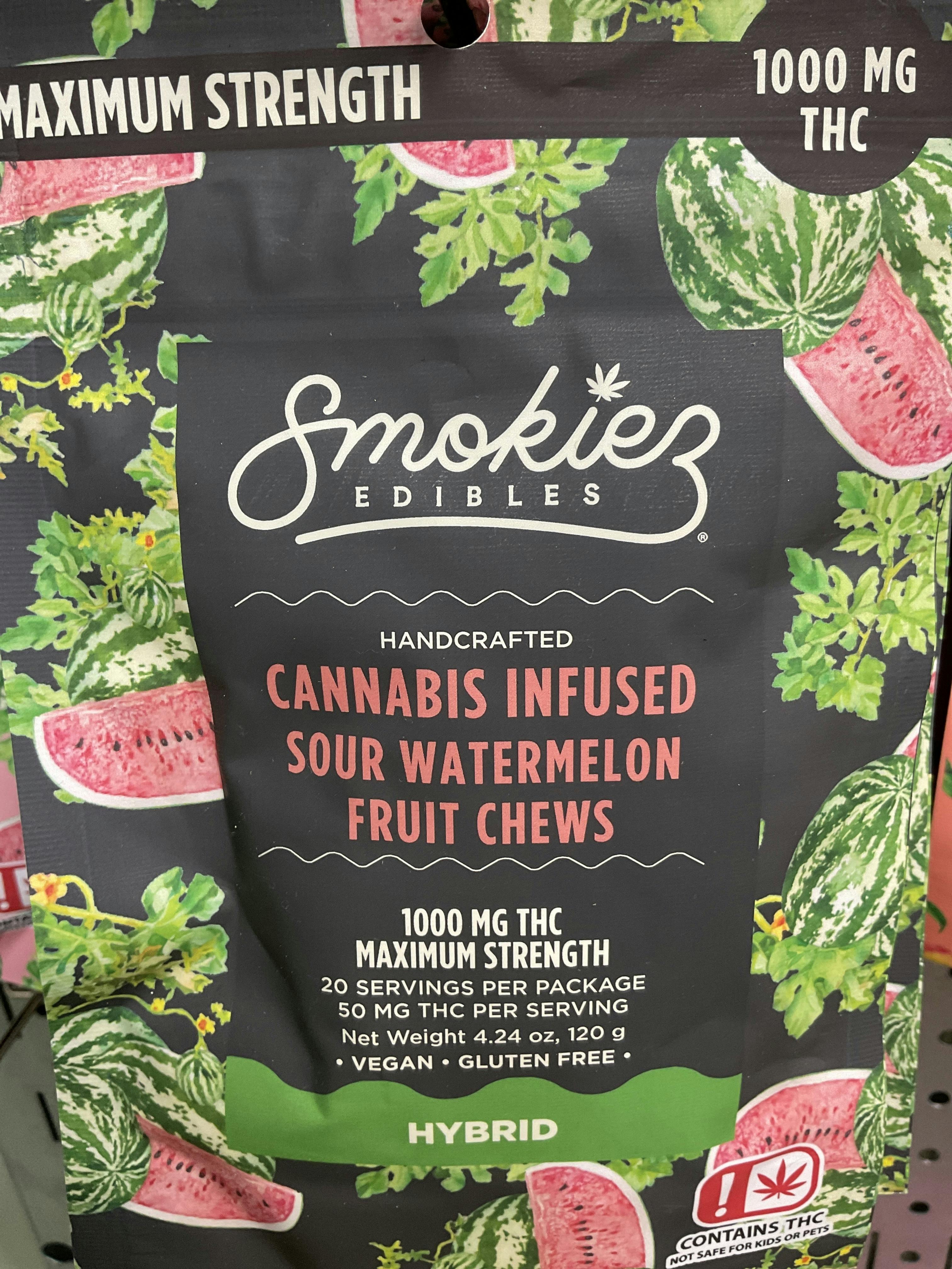 Nano Bites - Watermelon 1000mg, Hybrid Enhanced