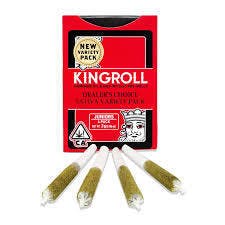 Kingroll - 3G Dealers Choice 4-Pack Infused Pre-Rolls - SATIVA - Mixed Pack #6