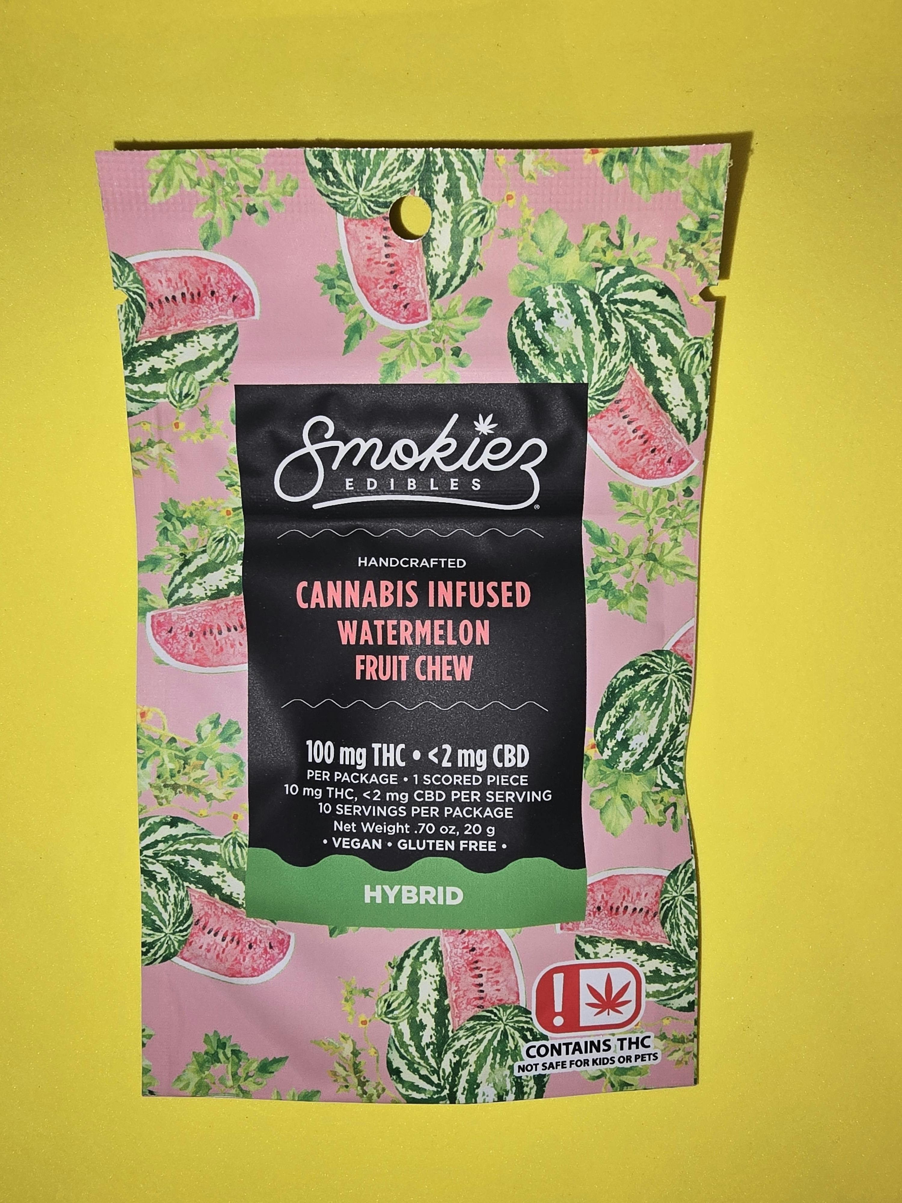 Smokiez - Watermelon 100mg Single Scored