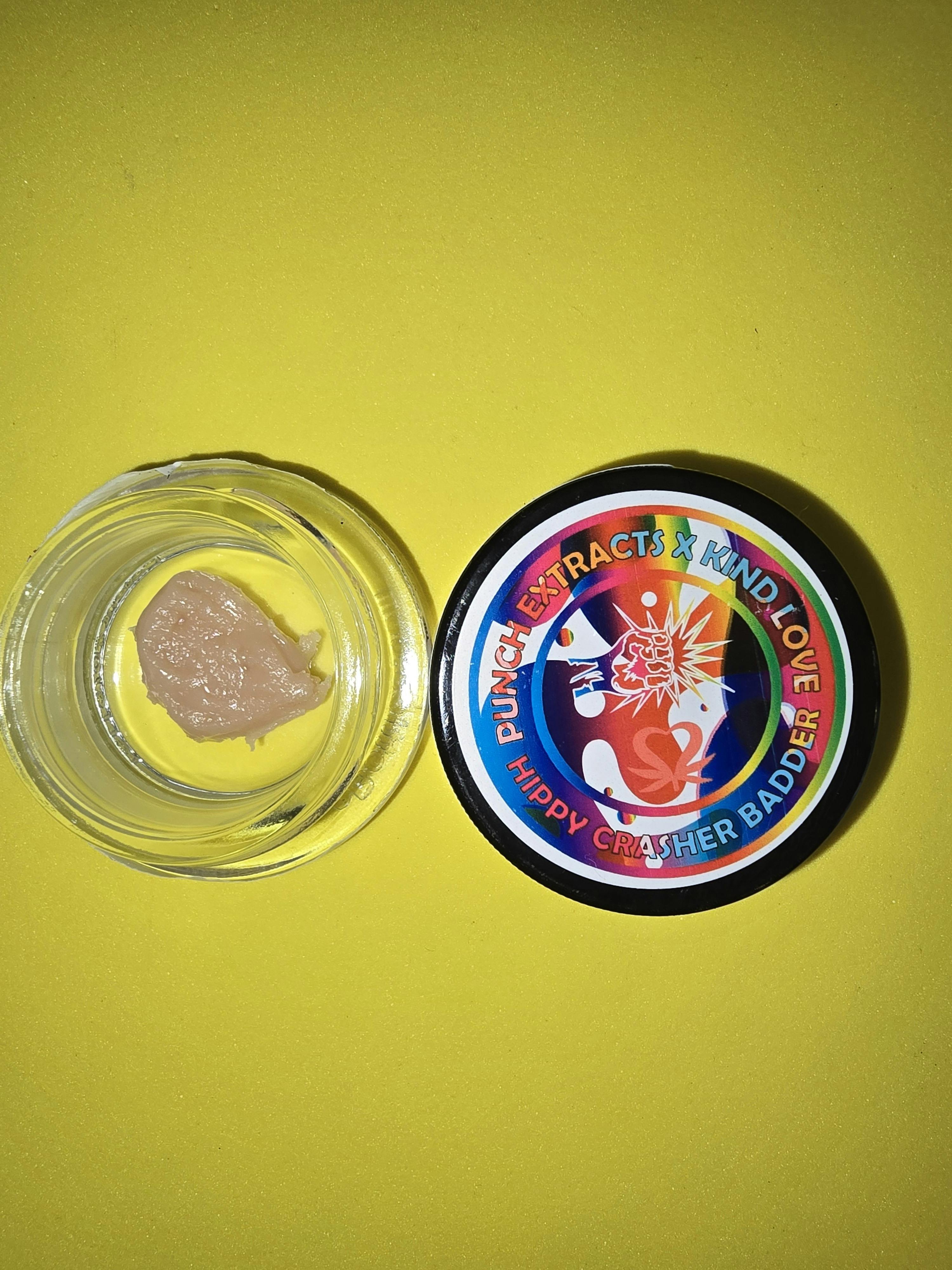 Punch Extracts - Hippy Crasher Hash Rosin Gold Tier