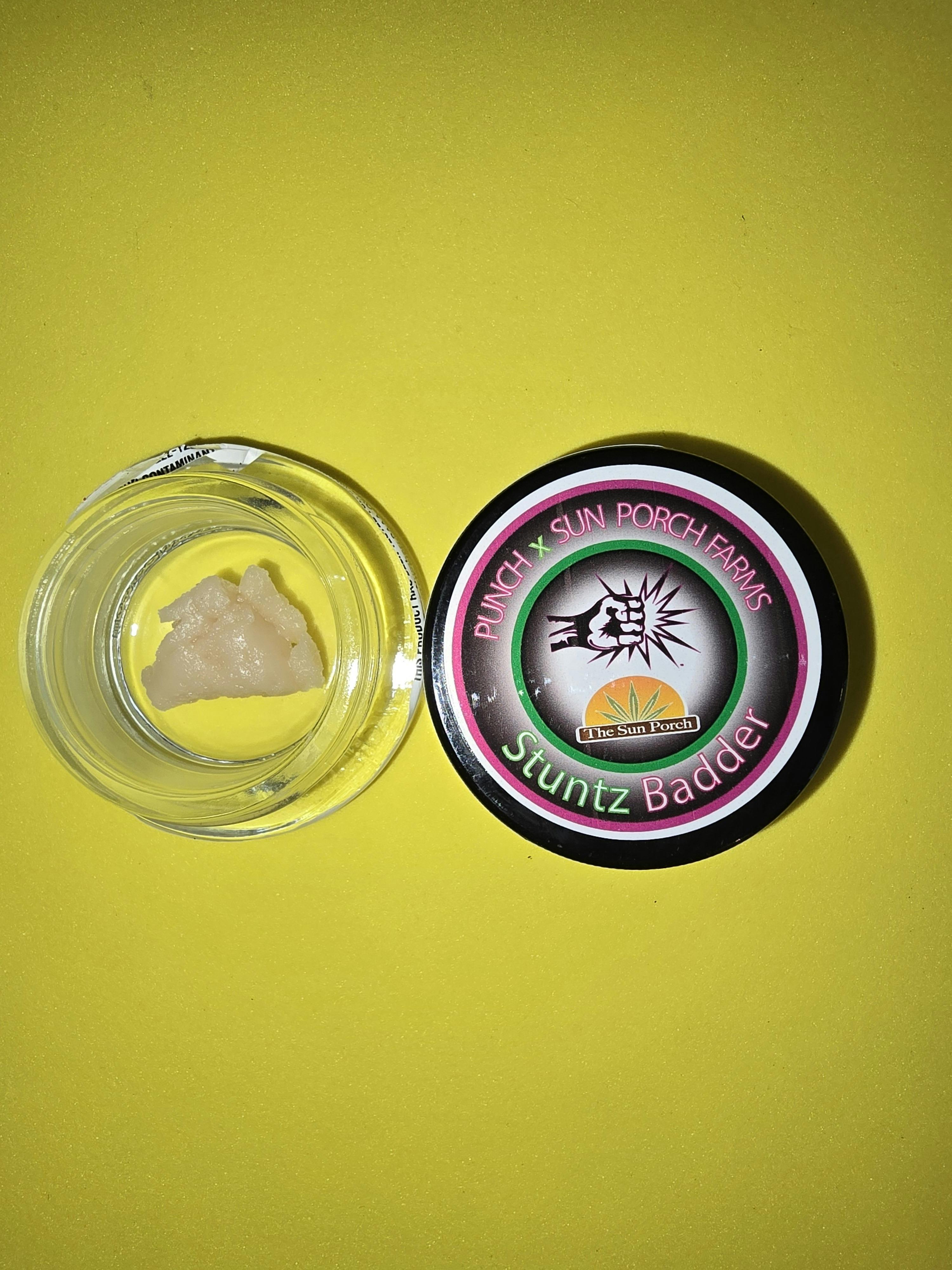 Cherry Stuntz Gold Tier Live Rosin Cold Cure Badder (1g)