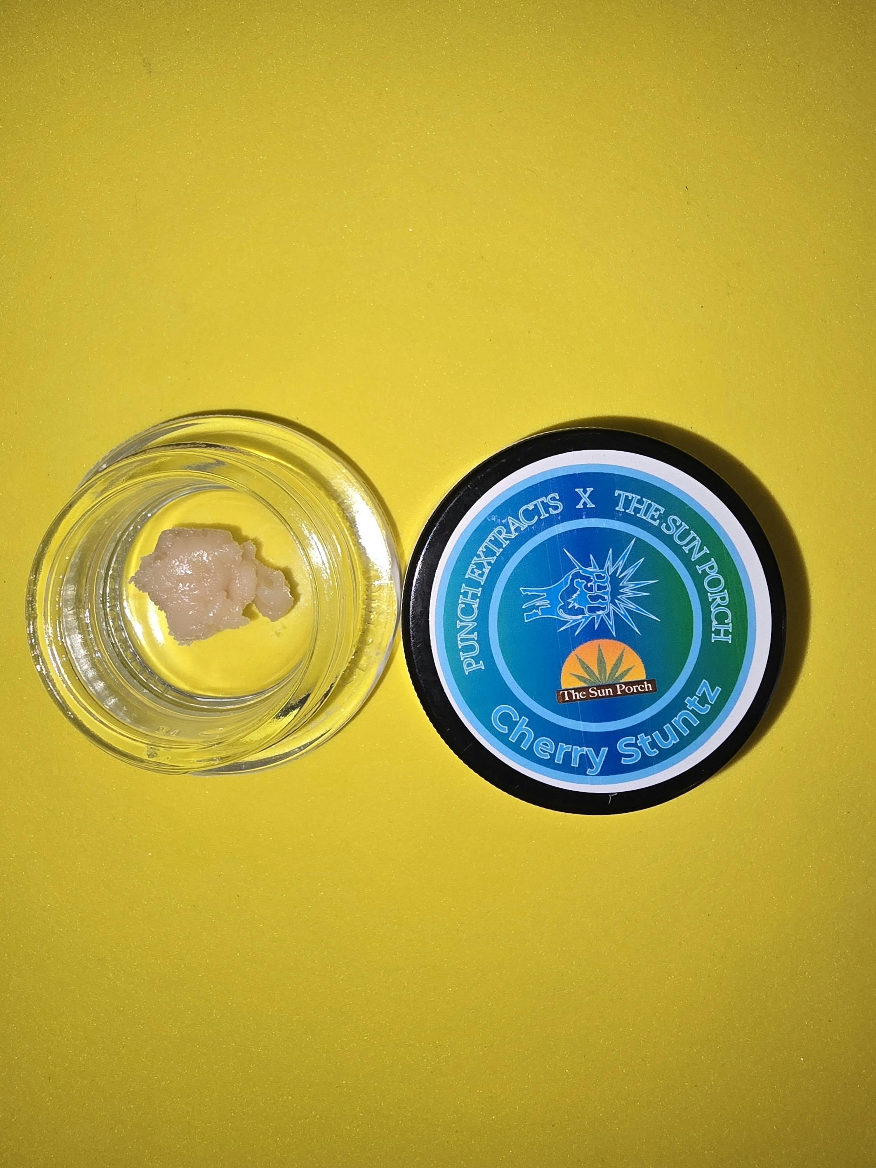 Cherry Stuntz Gold Tier Live Rosin Cold Cure Badder (1g)