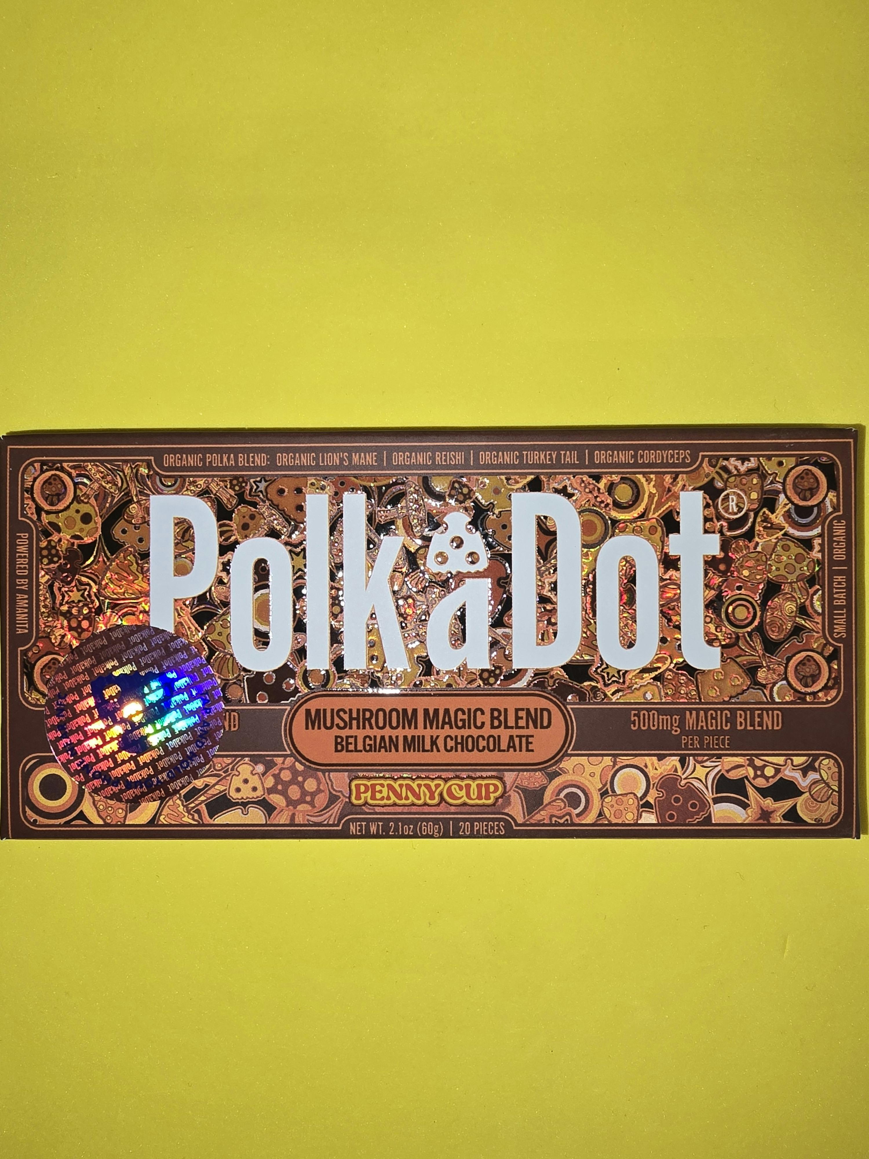 Polka Dot Chocolate Bars