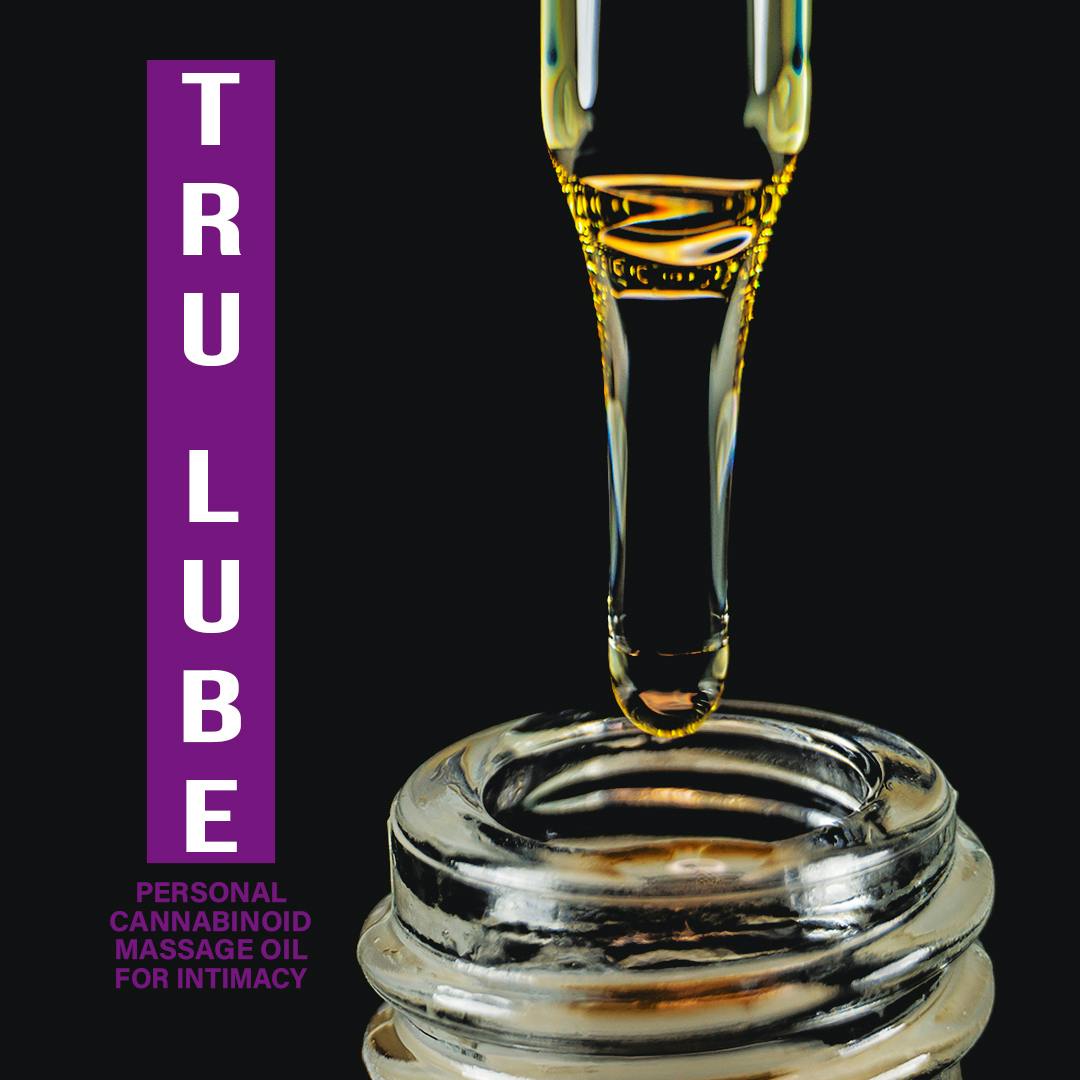 Tru Lube 1:1 Massage Oil - 300mg