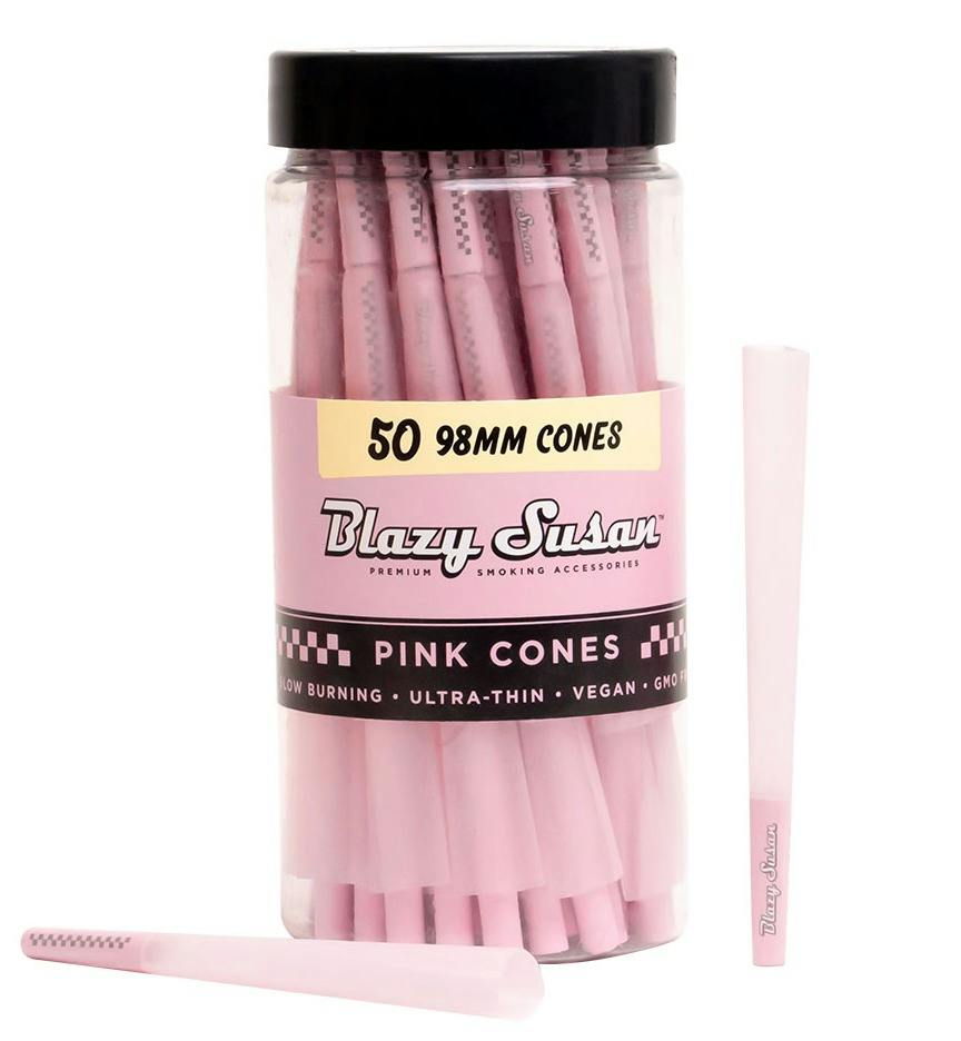 Blazy Susan | 98mm | Pink Cones 50 pk