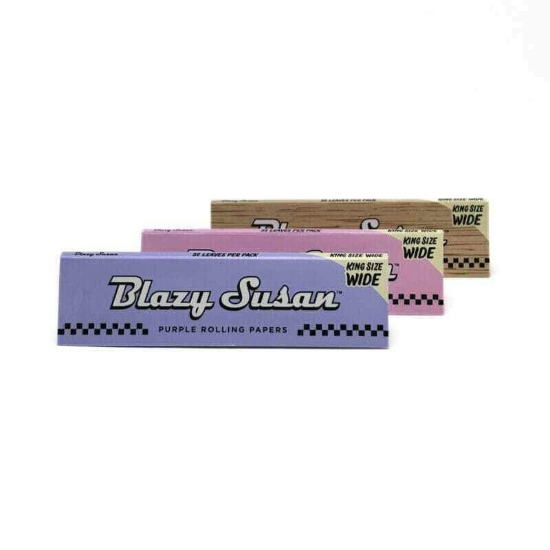 Blazy Susan | Purple King Size Rolling Papers | 50ct