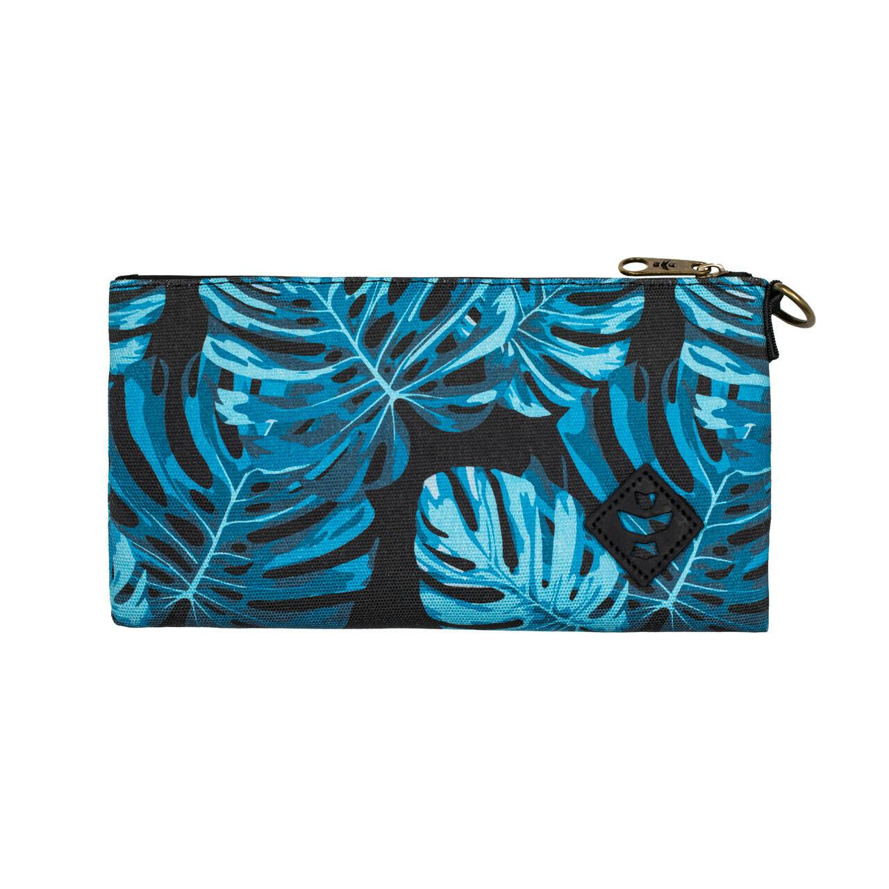 Revelry | The Broker | Smell Proof Zippered Stash Bag | Monstera