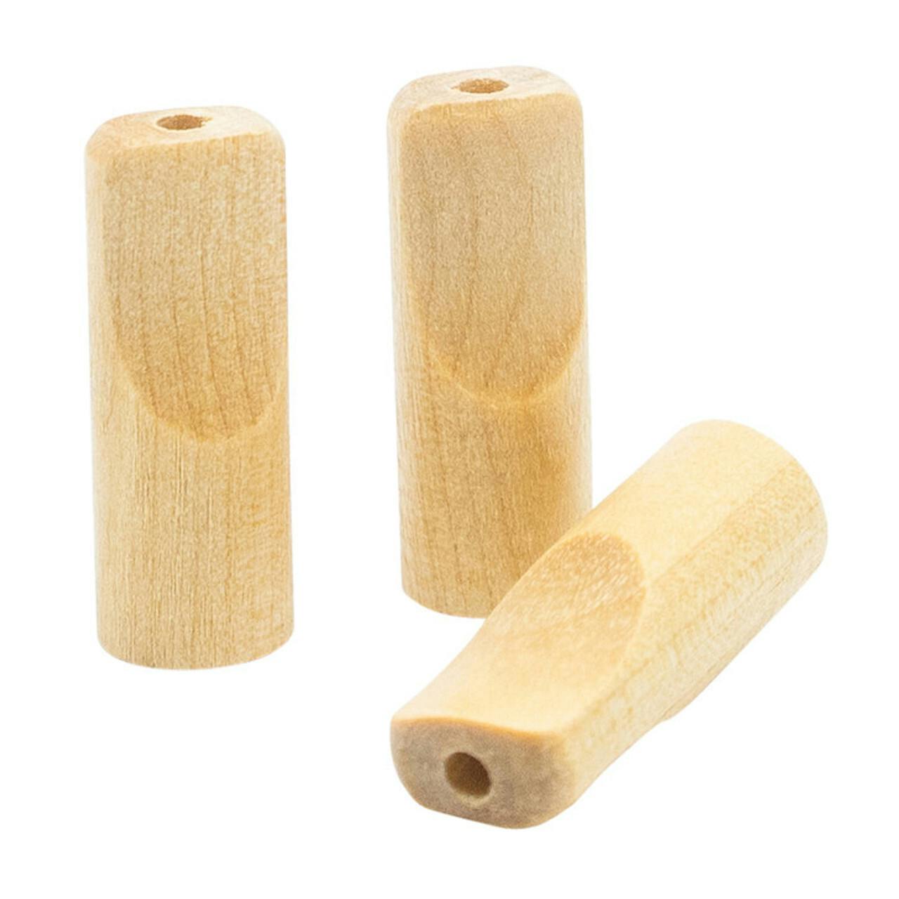 Natural Wood Tips - 11 mm, 3PK | Accessories