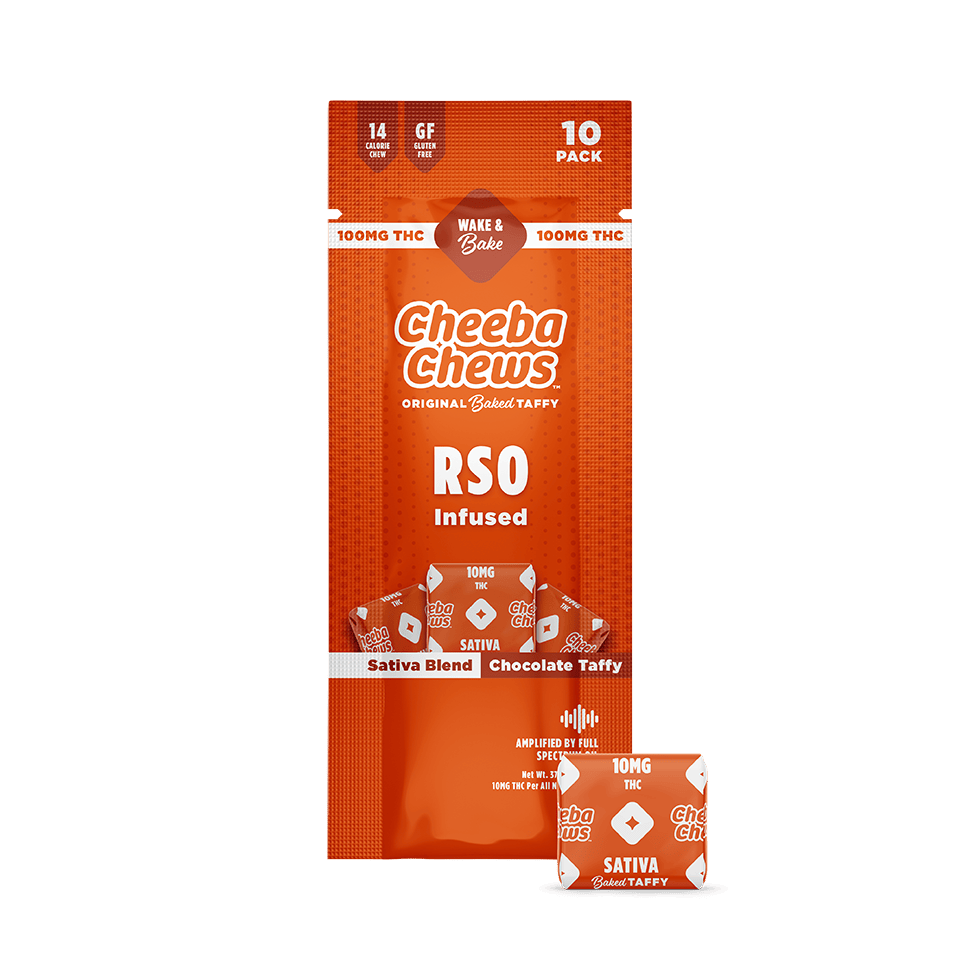 Sativa Chocolate Taffy Chews | 100mg
