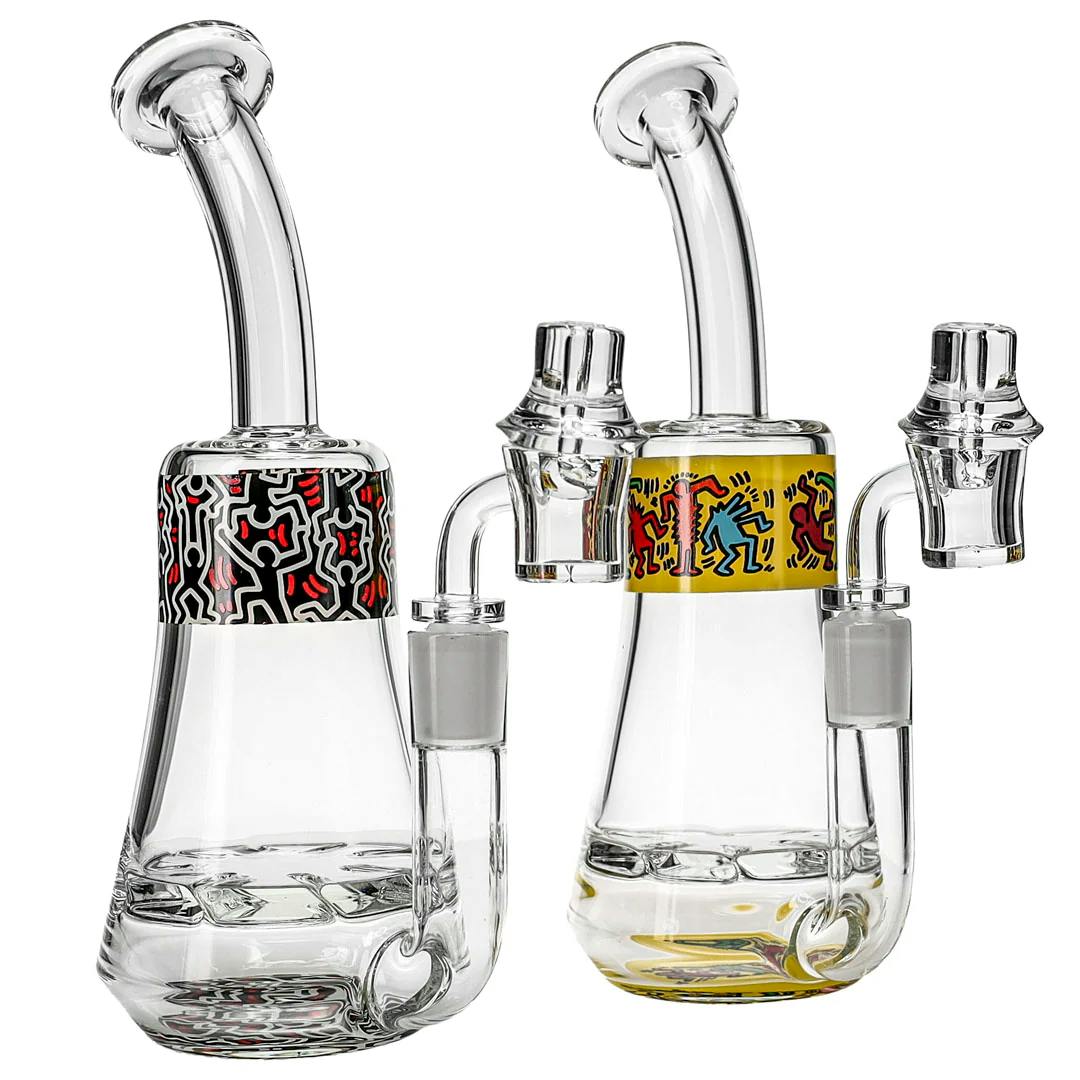 K Haring | Dab Rig | 9.5 inch