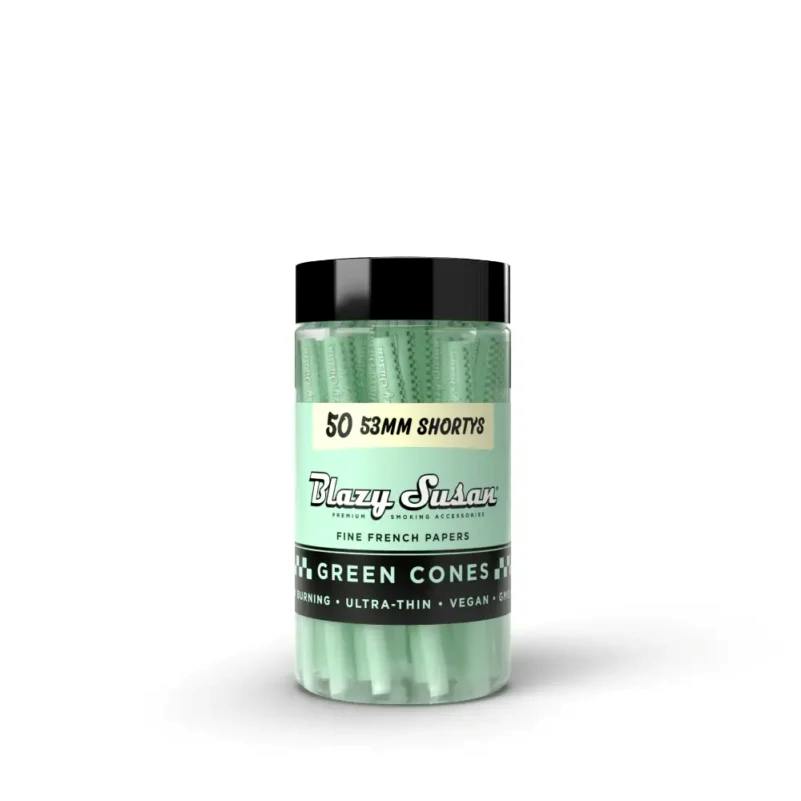 Blazy Susan | Green 53mm "Shorties" | 12pk