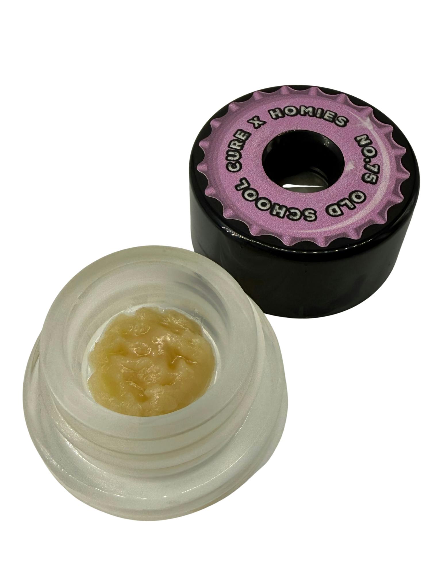 Old School Cure | Garlic Nanners | 1g Live Hash Rosin