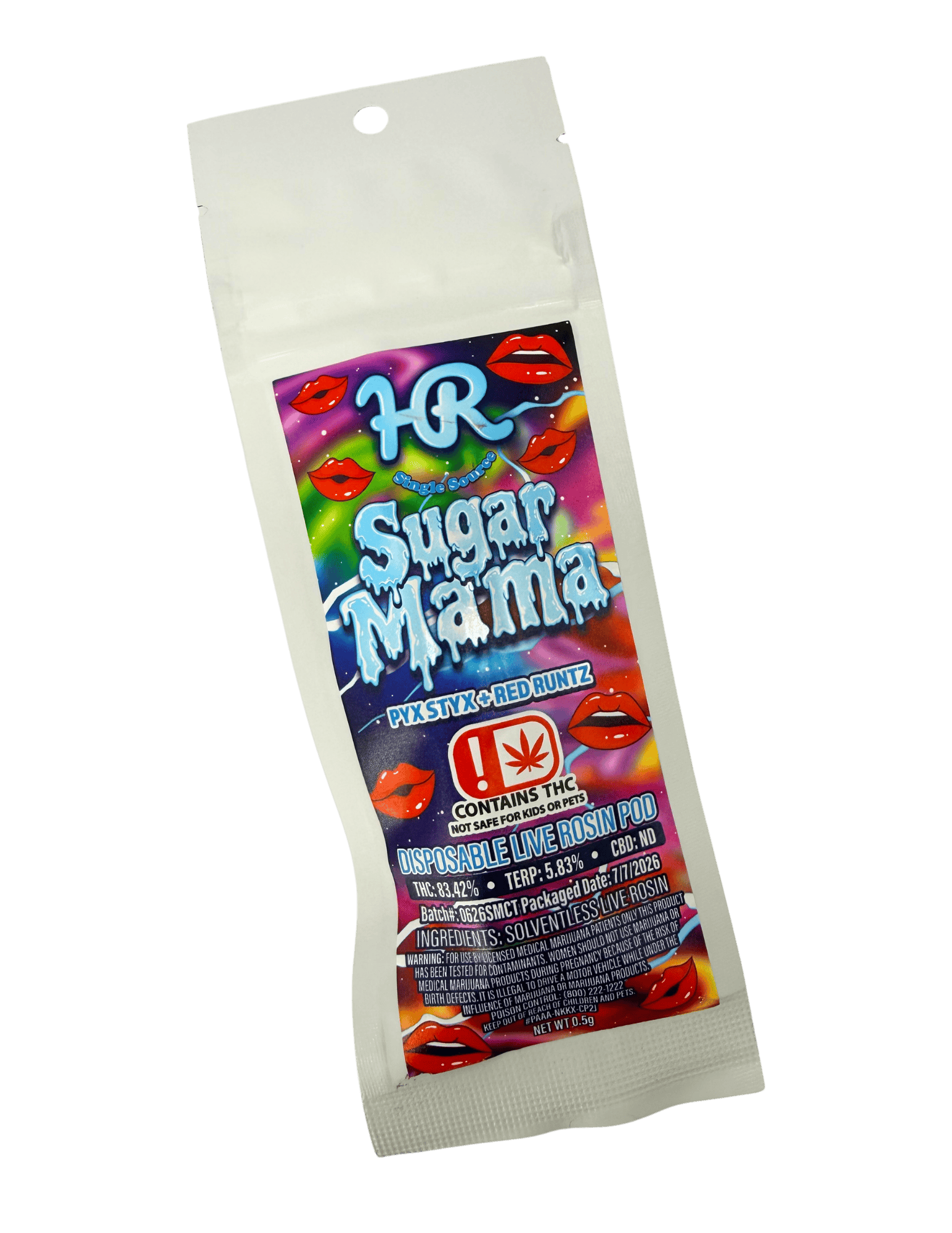 High Rise | Sugar Mama | Live Rosin Cart .5g