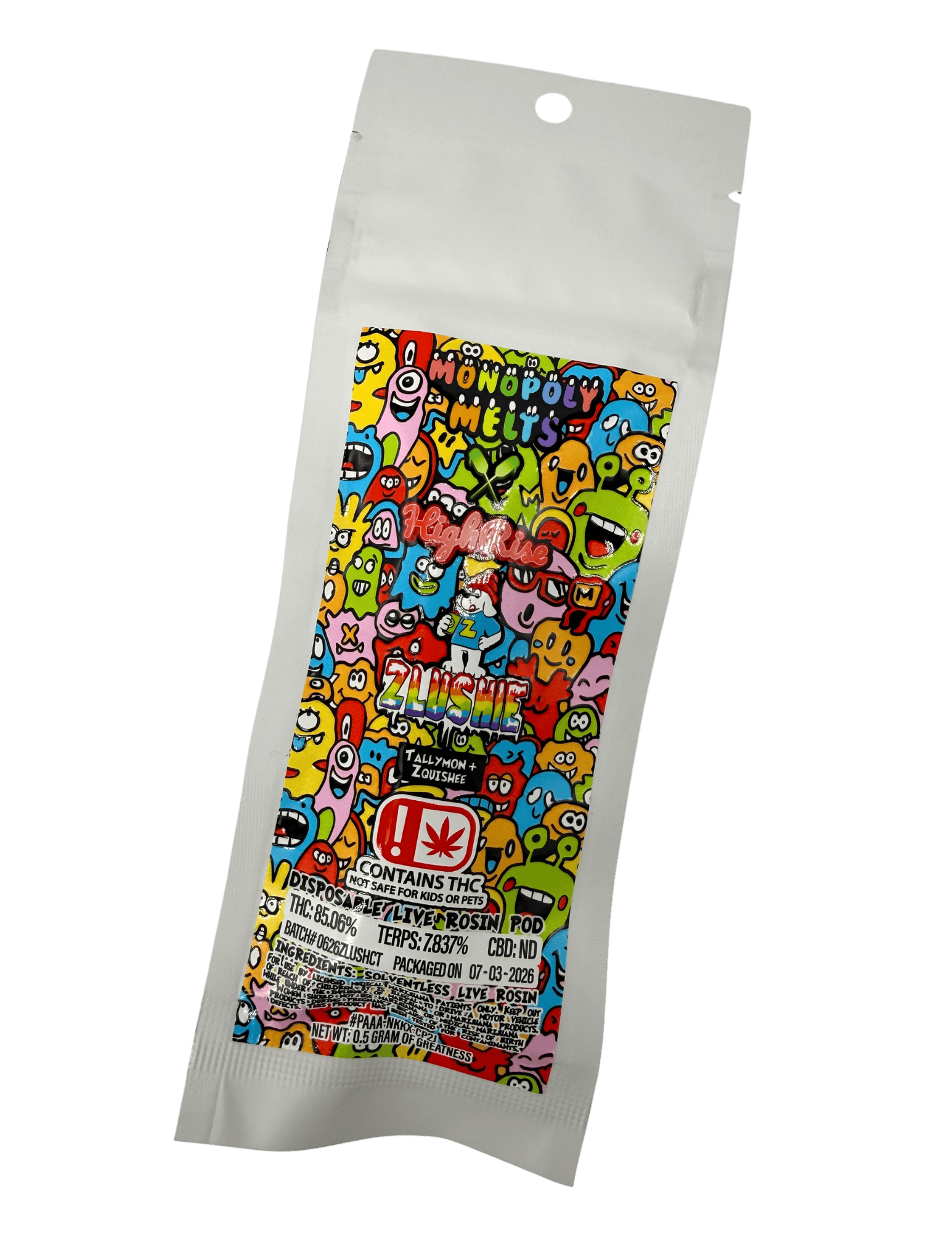 High Rise | Zlushie | Live Rosin Cart .5g