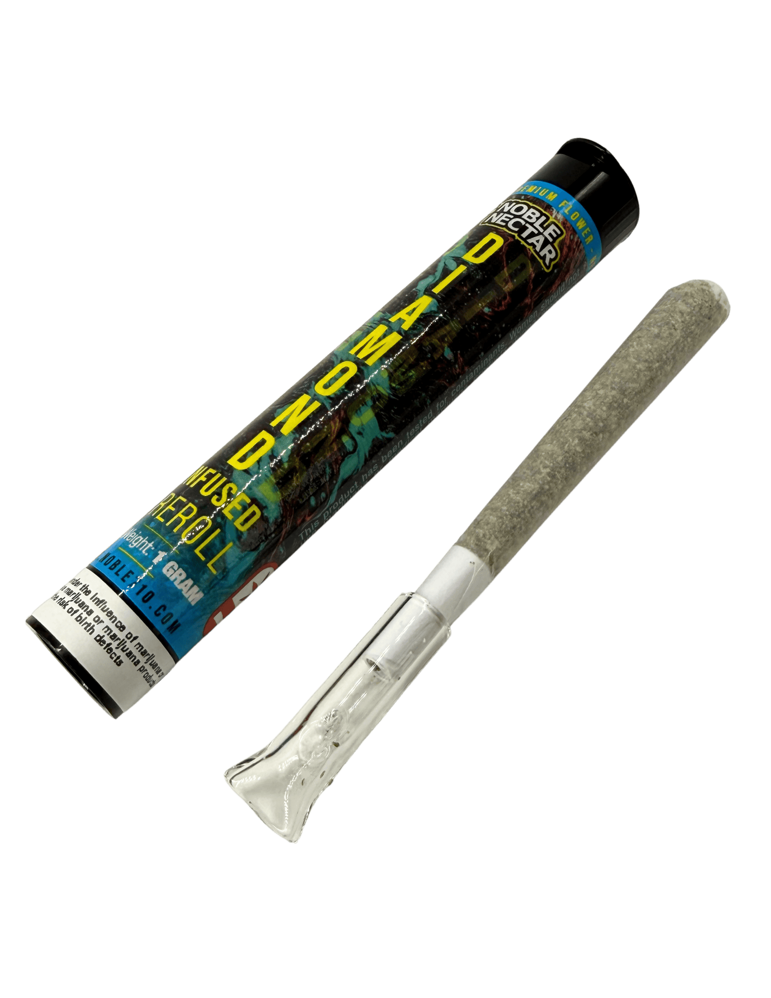 Noble Nectar | Wedding Pie x GMO/Rainbow Guava | 1g Diamond Infused Preroll
