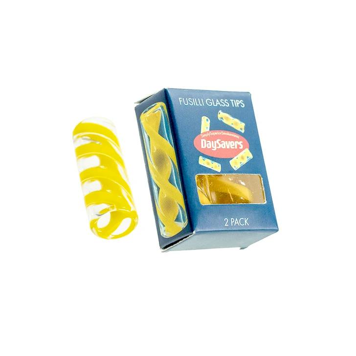 Day Savers | Fusili Glass Tips | 2pk