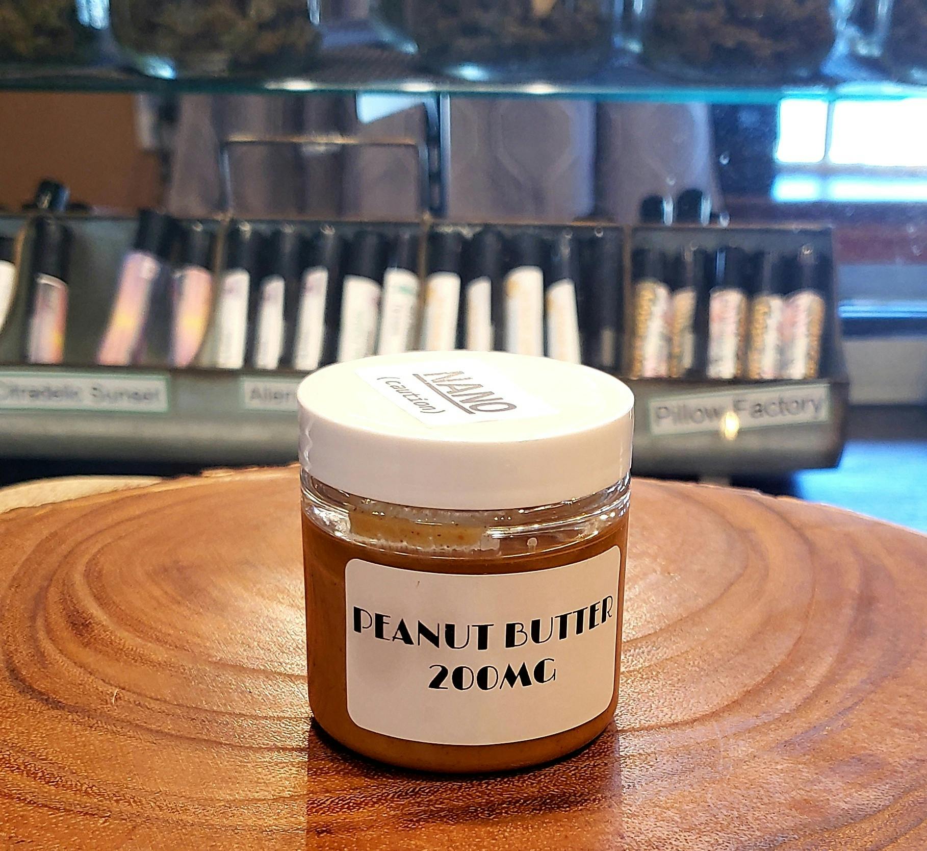 Jar of Peanut Butter 200mg THC (25mg Per Tbls)