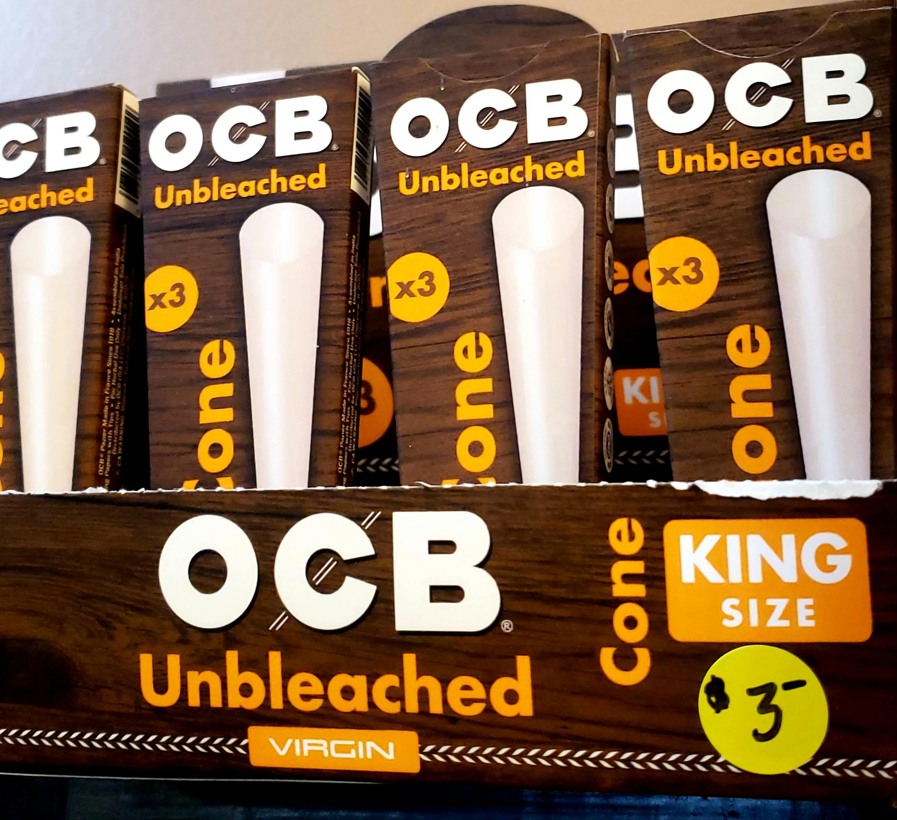 King Size OCB Cones 3 Pack