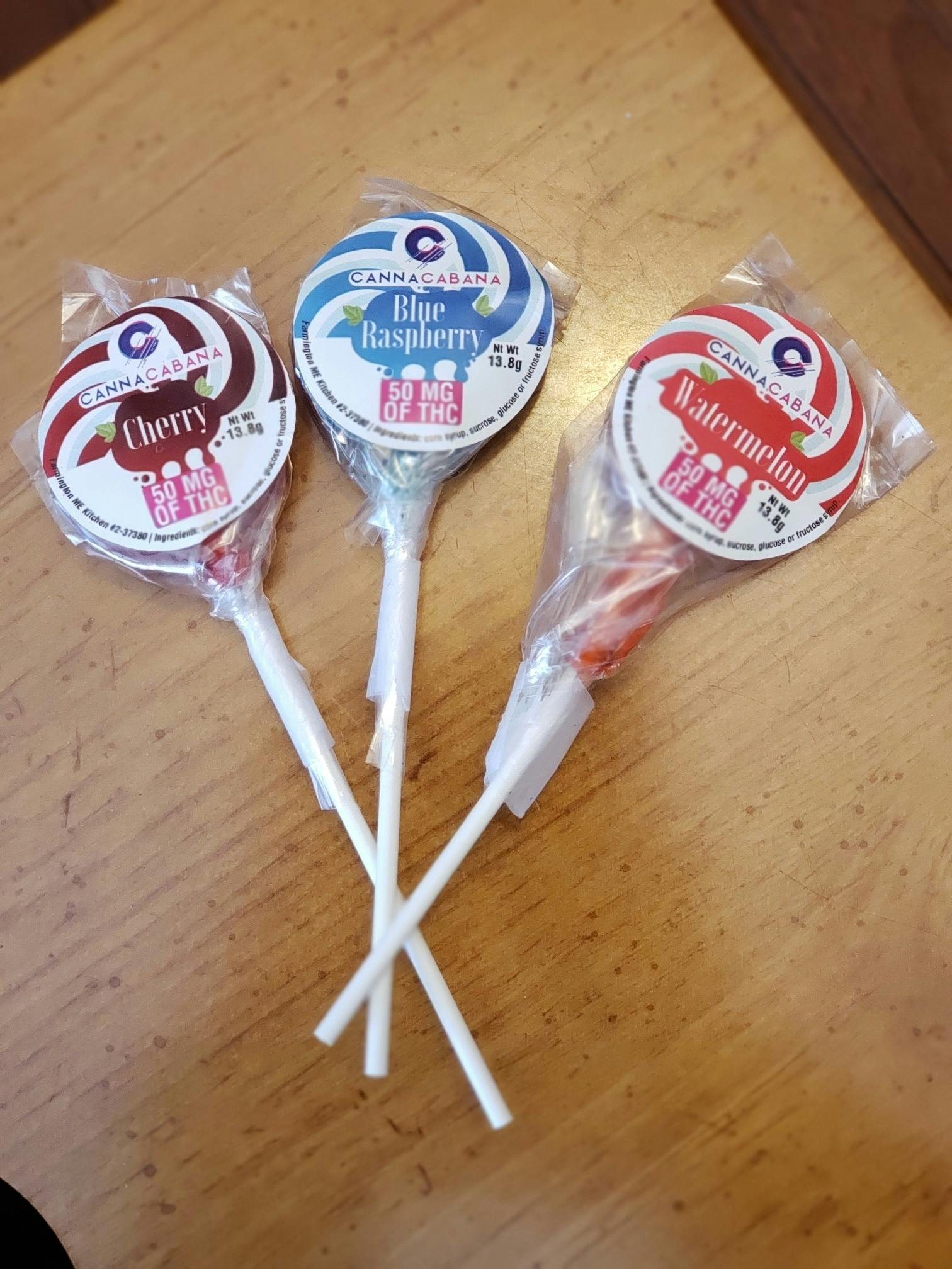 50mg Lollipops by Canna Cabana