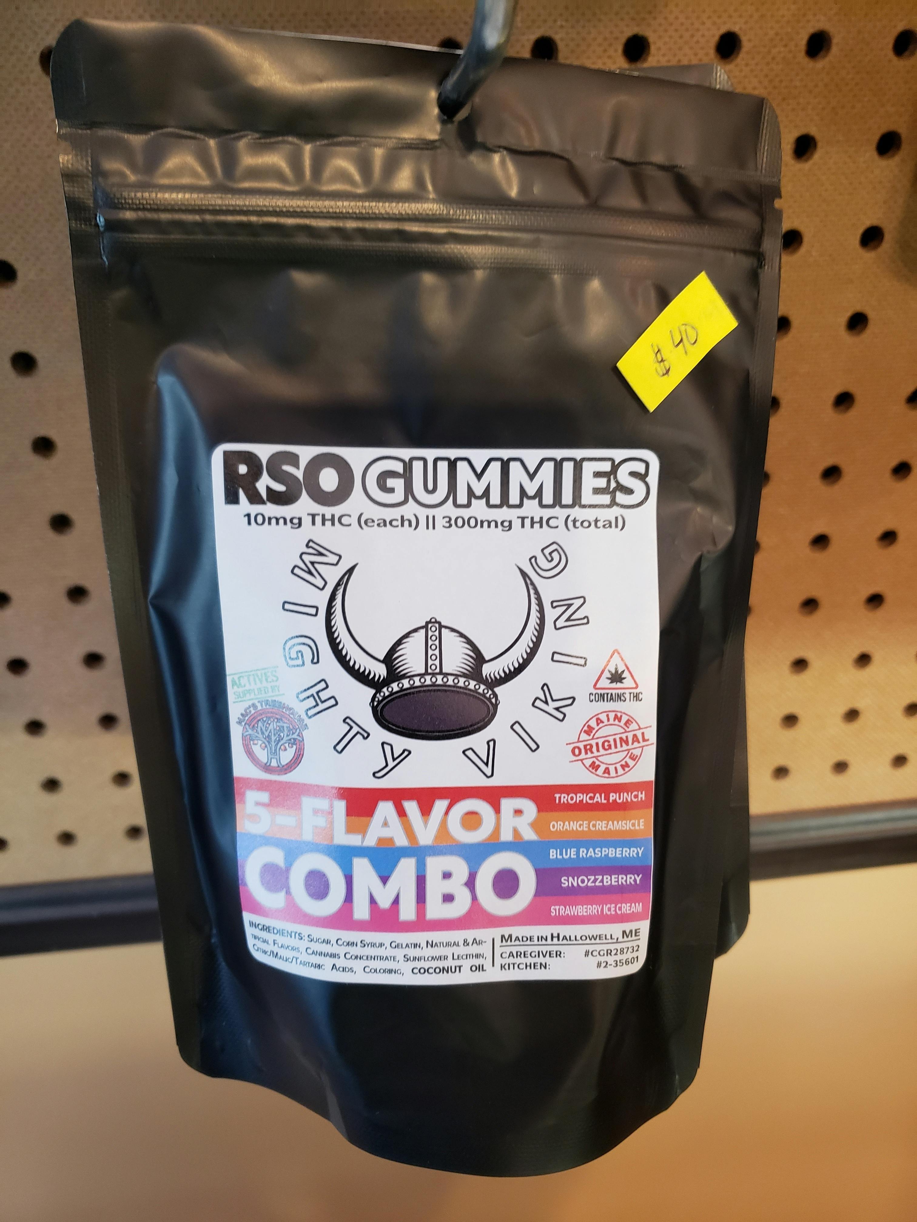 30-10mg RSO Gummies
