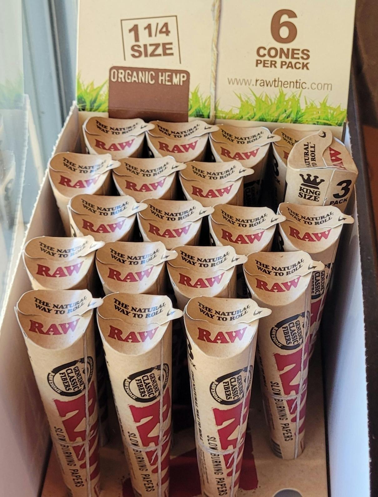 6 Pack Cones