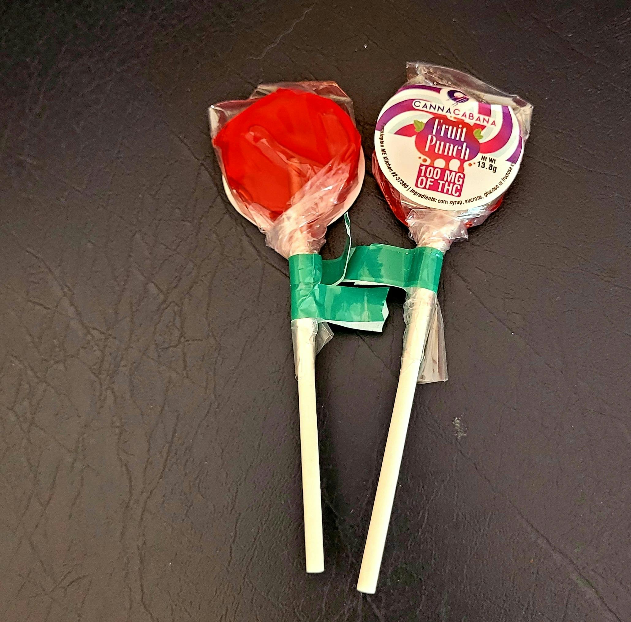 Fruit Punch 100mg Lollipop