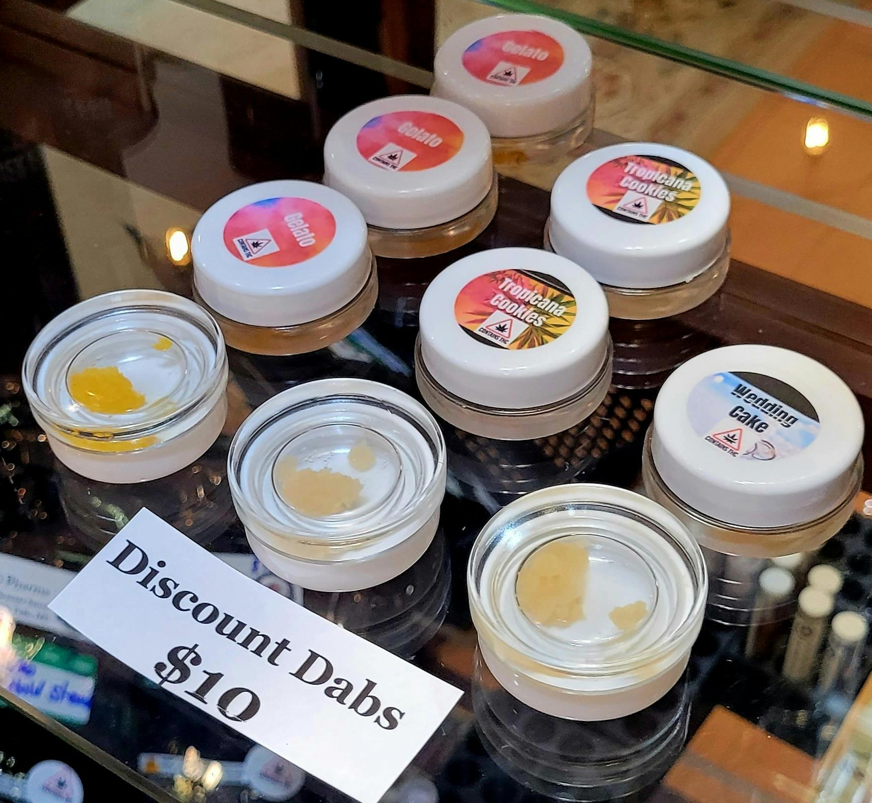 $10 Concentrates : Dabs Strains Vary