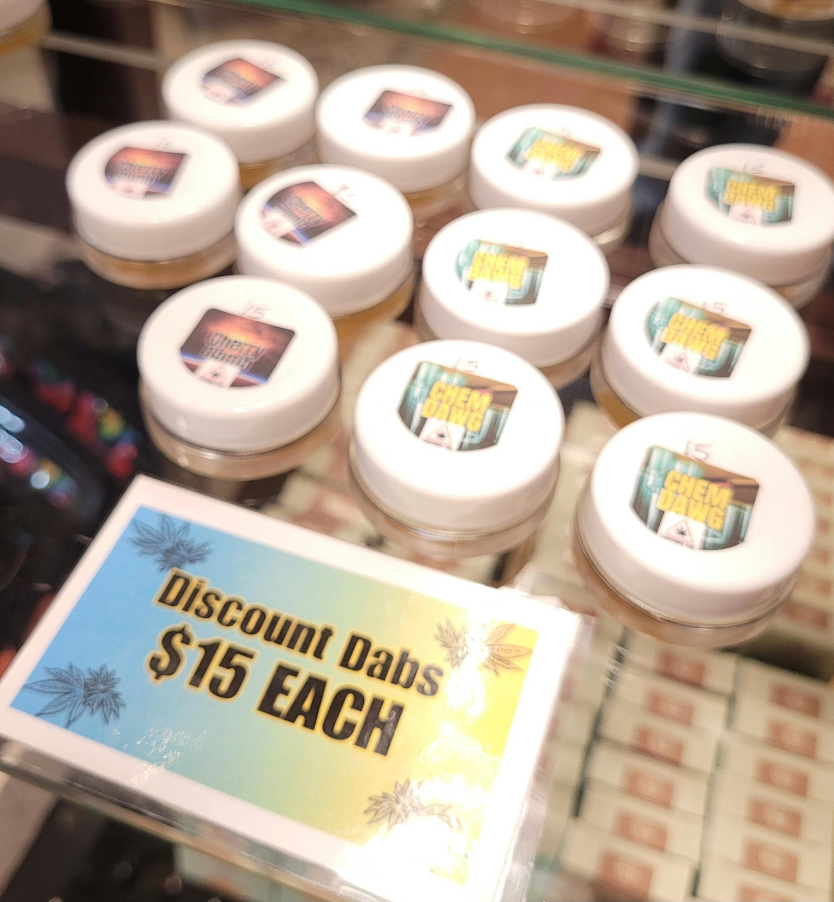 $15 dabs strains vary