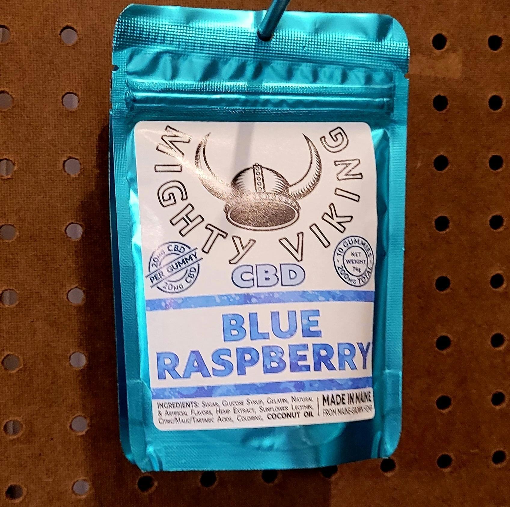 Blue Raspberry 10-20mg CBD Gummies