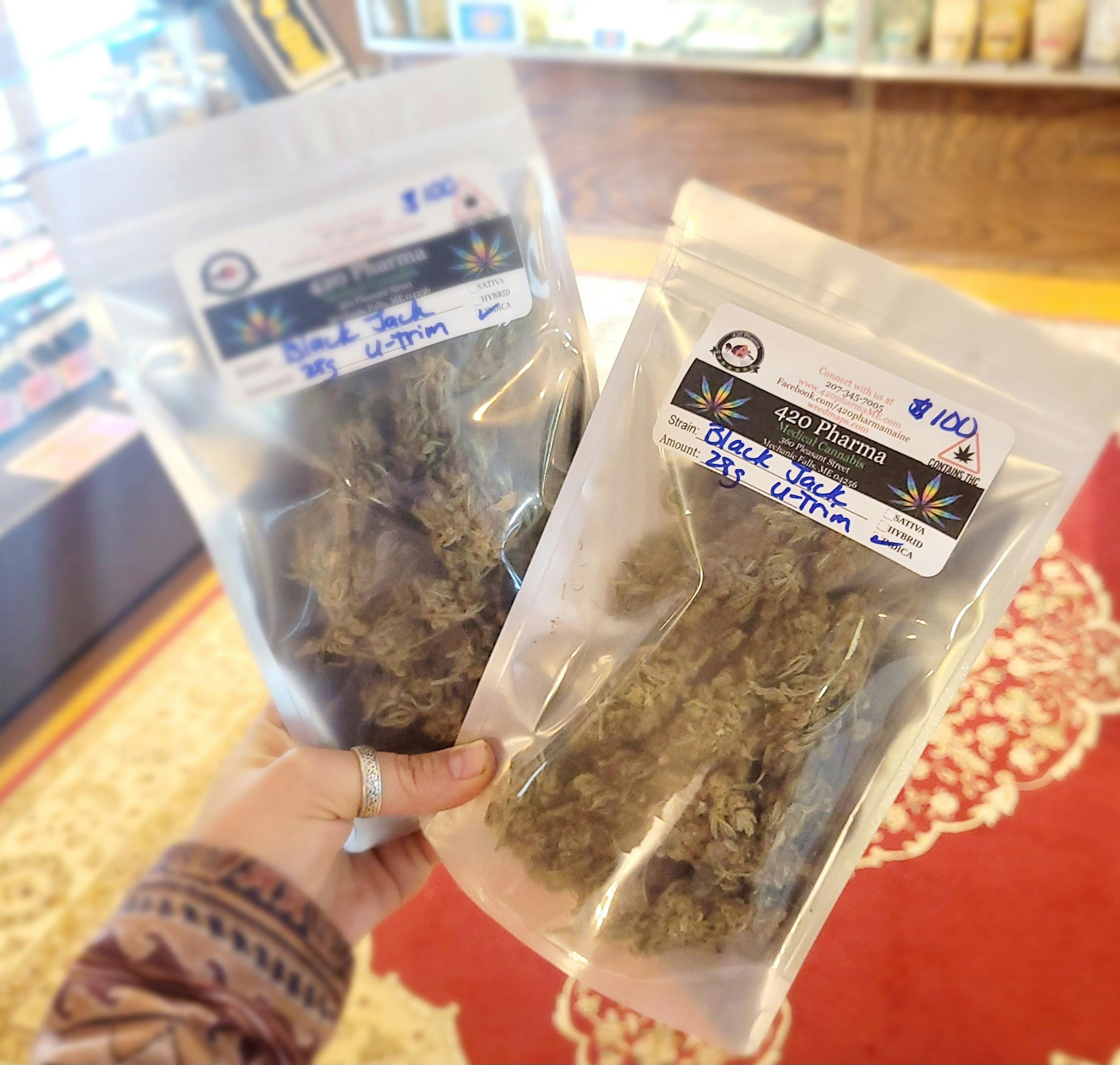 $100 ounces - Strains Vary- YOU TRIM
