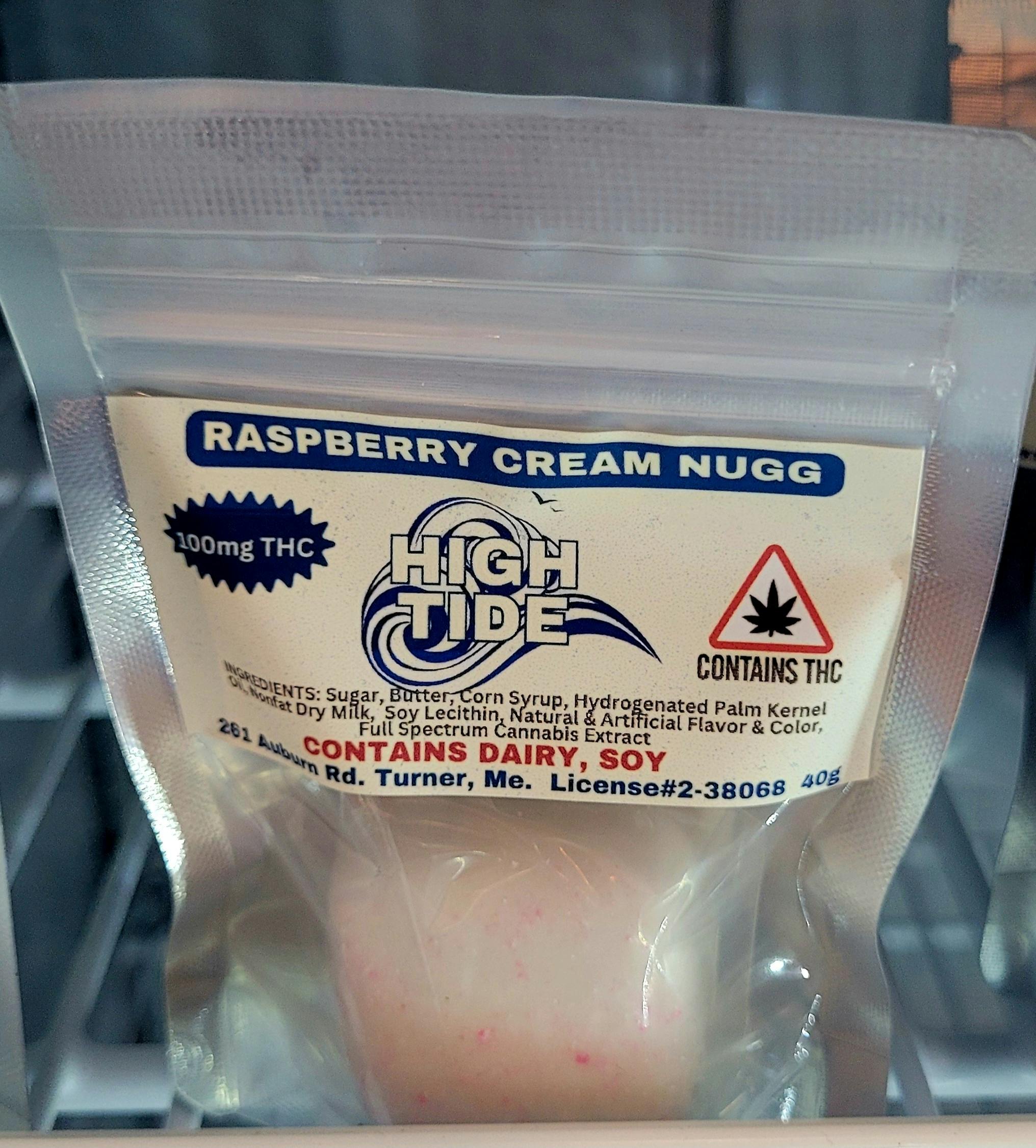 Raspberry Cream Nugg | 100mg/ea by High Tide