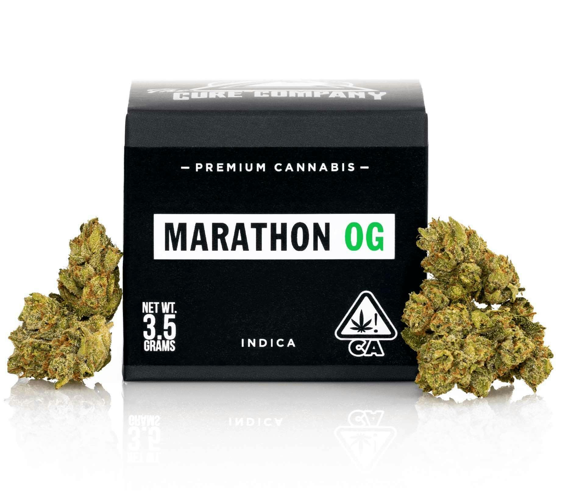 The Cure Company | Marathon OG | Big Buds | 3.5g by The Cure Company