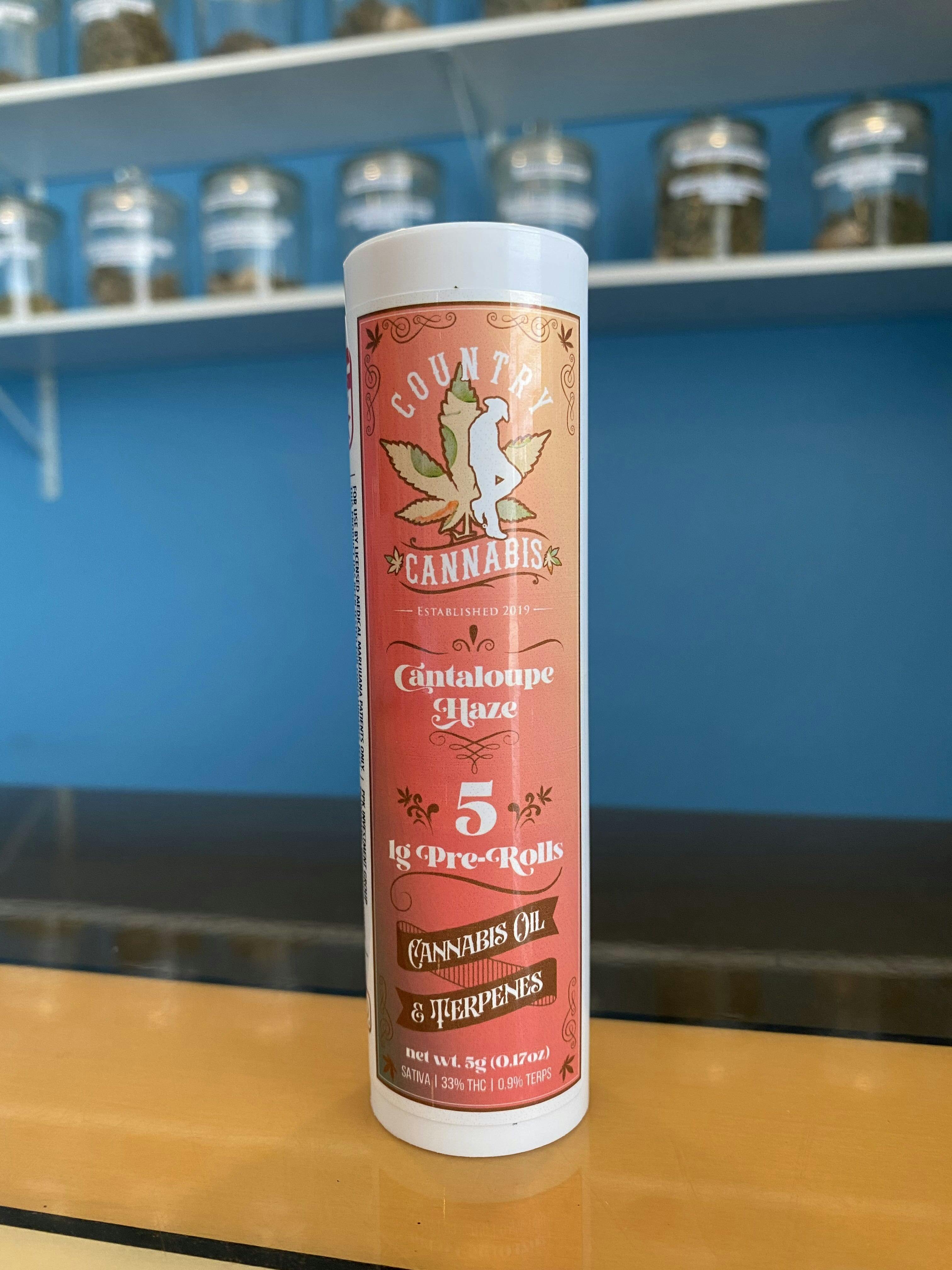 Cantaloupe Haze | Infused Pre-Roll | 1G | 5pk