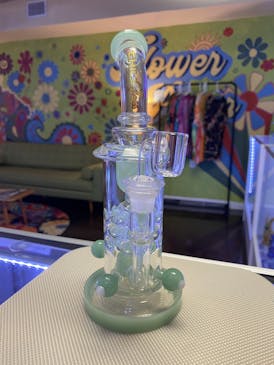 Chill Glass Pastel Green Rig