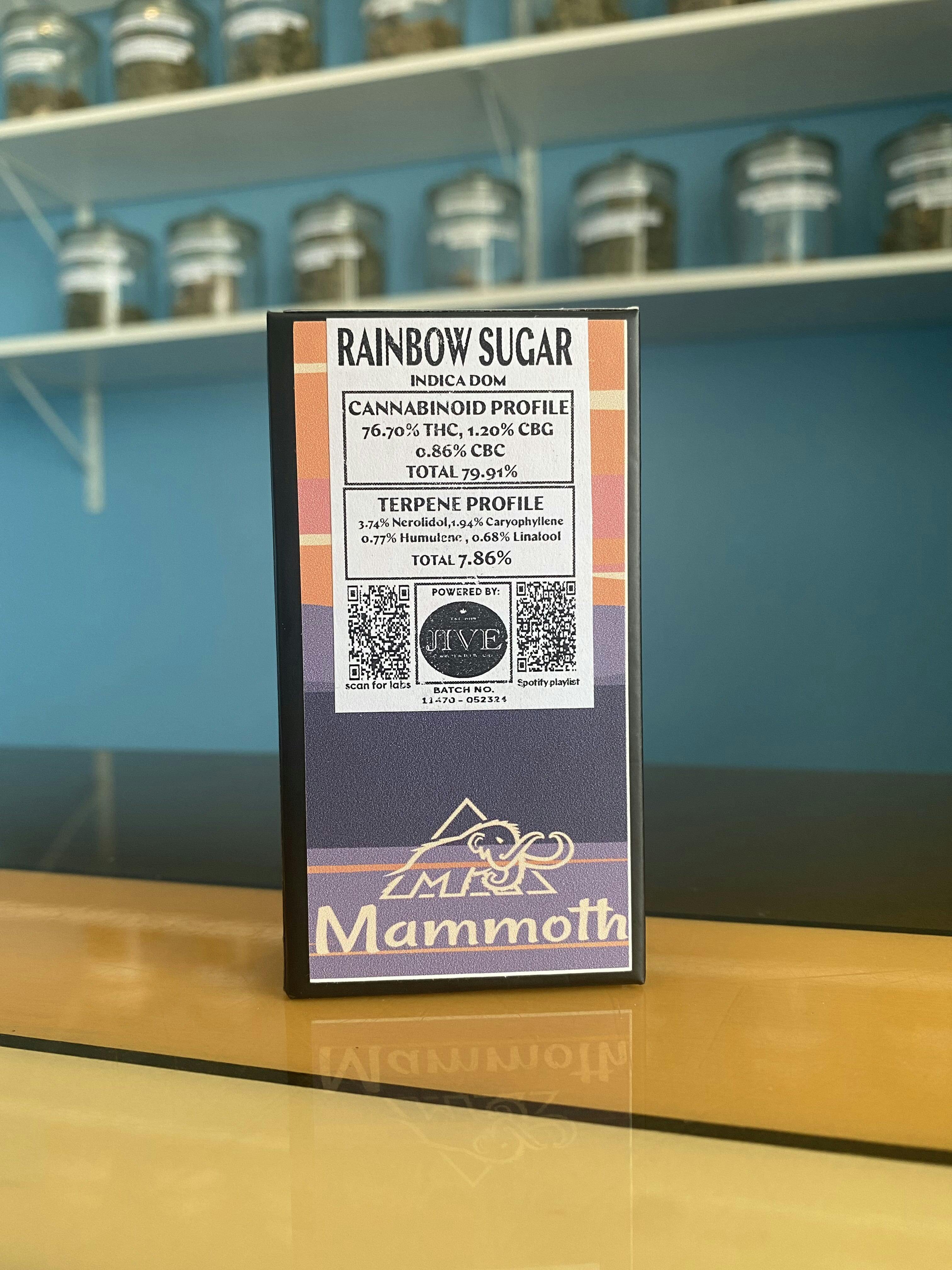 Mammoth 1g Cart Rainbow Sugar