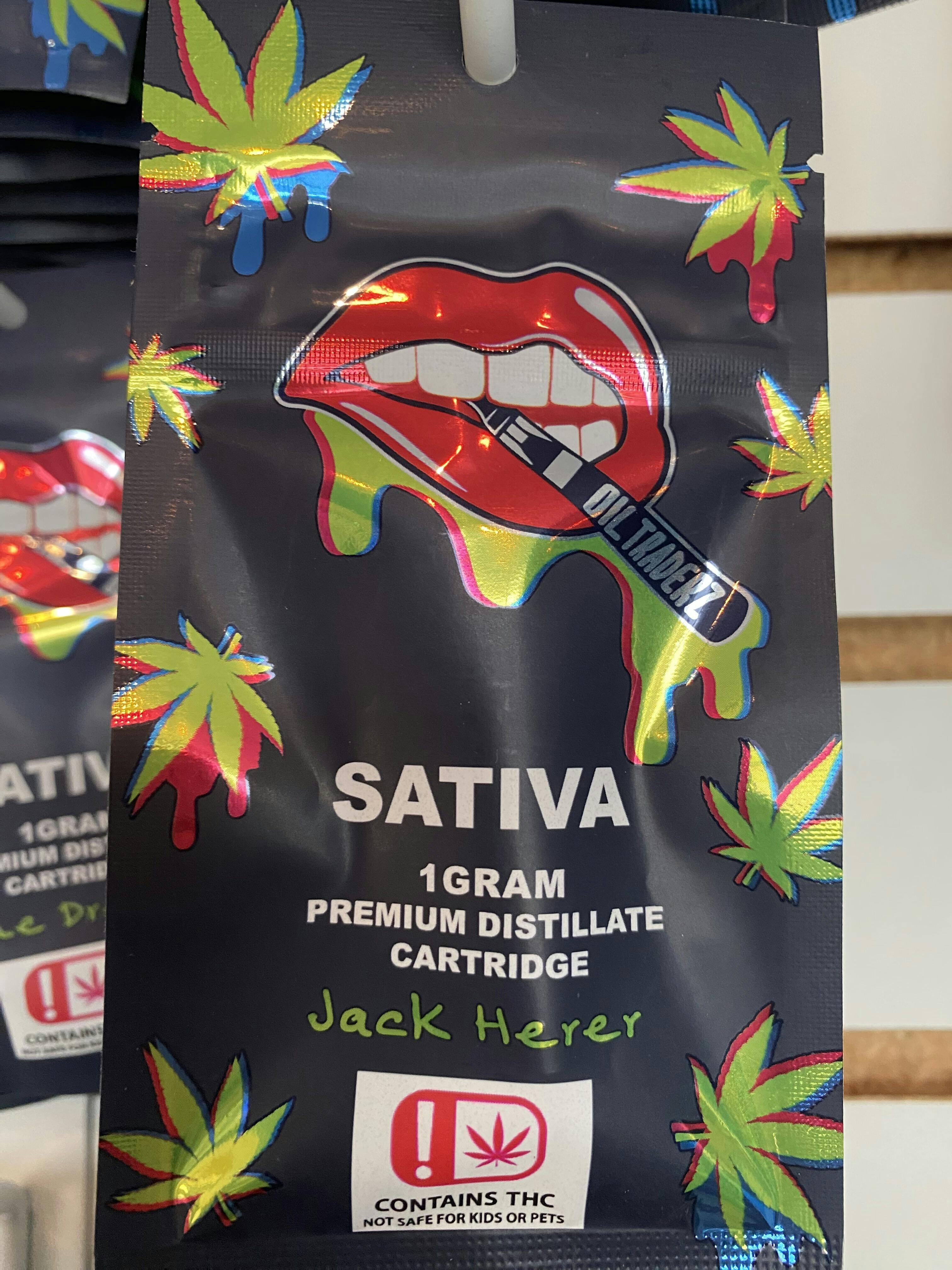 1g Jack Herer Cartridge - Oil Traderz (Sativa)