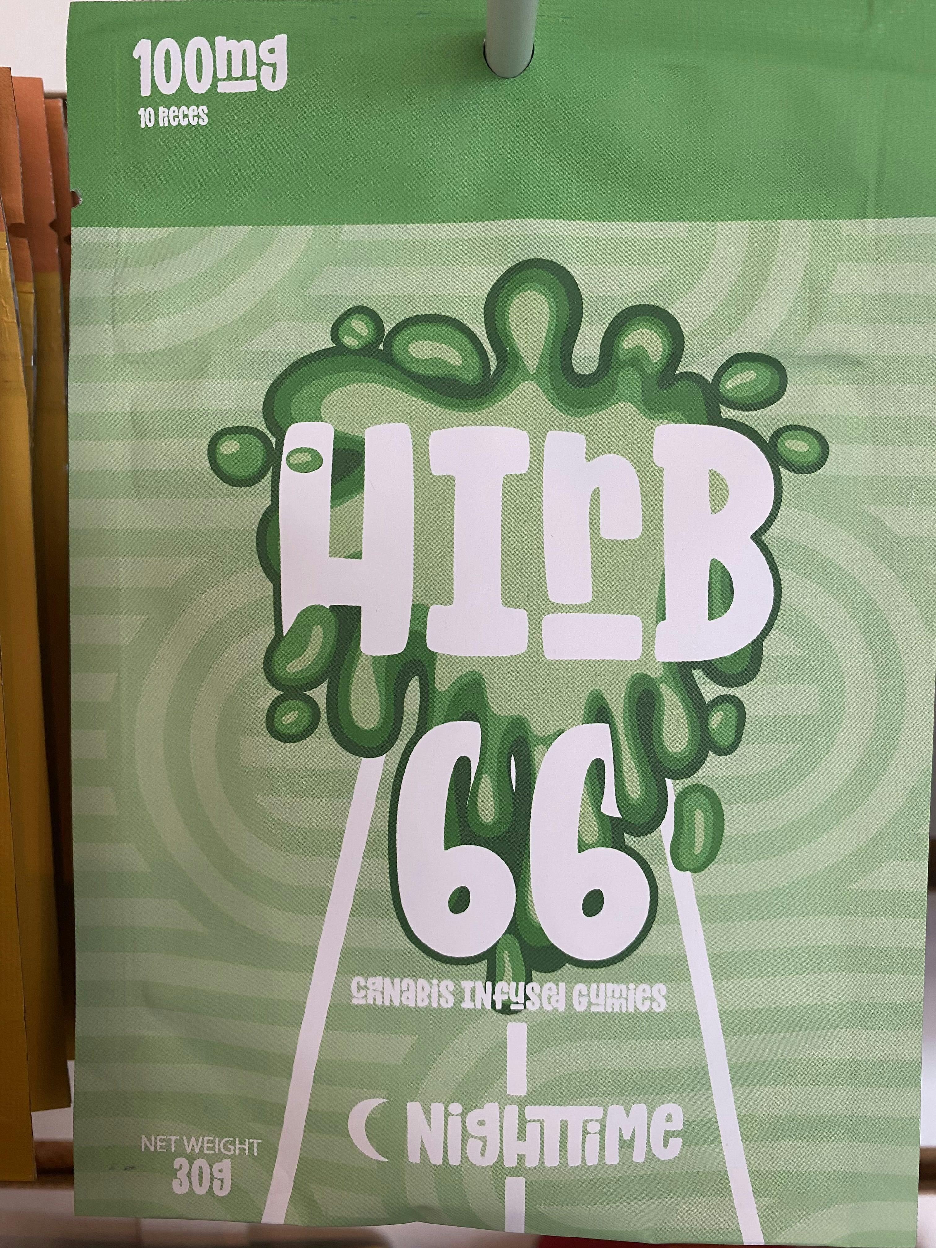 Hirb 66 100mg Indica Gummies