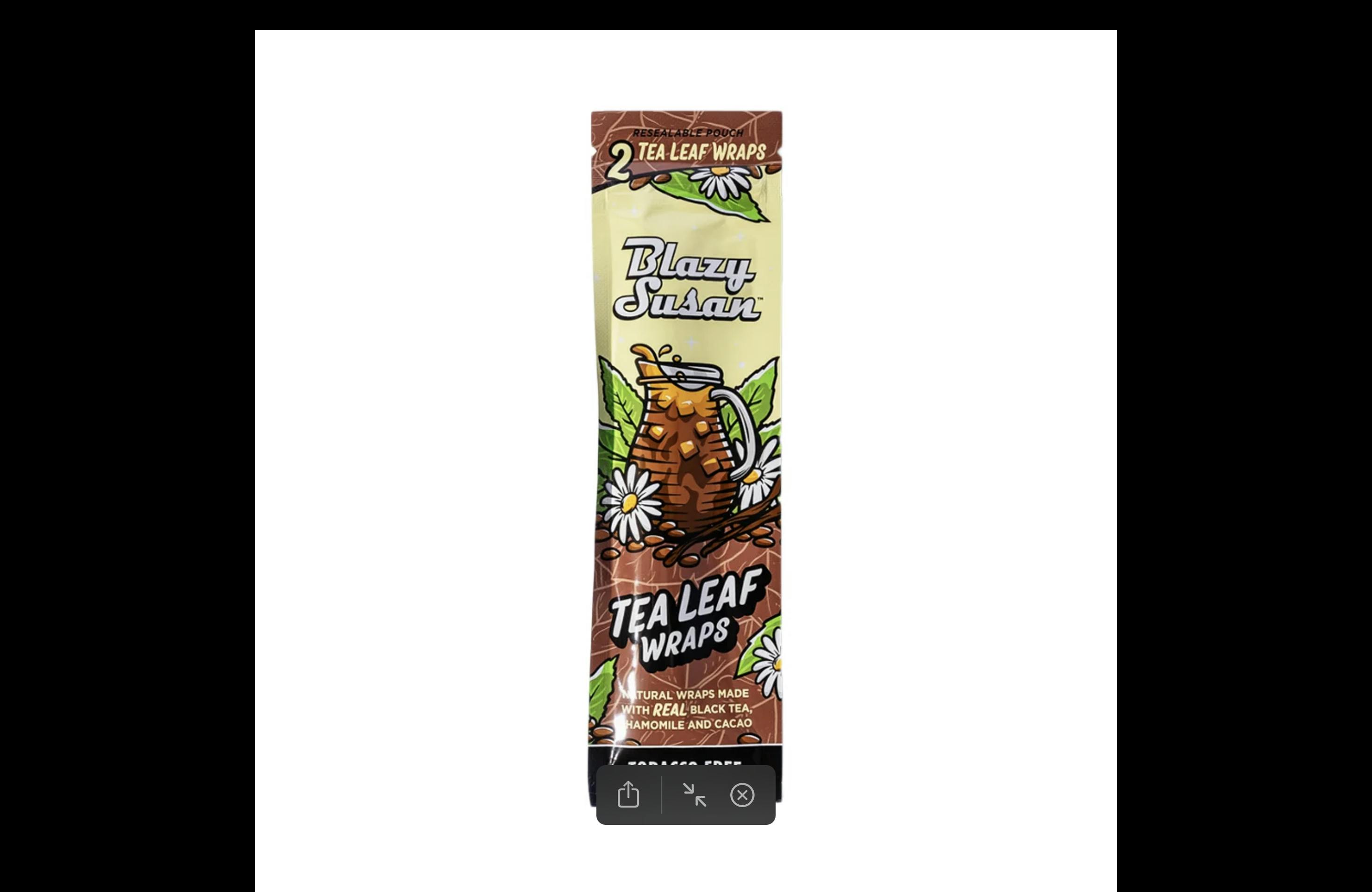 Blazy Susan Tea Leaf Wraps