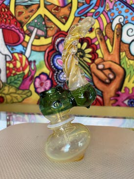 Twisted Handle Bubbler