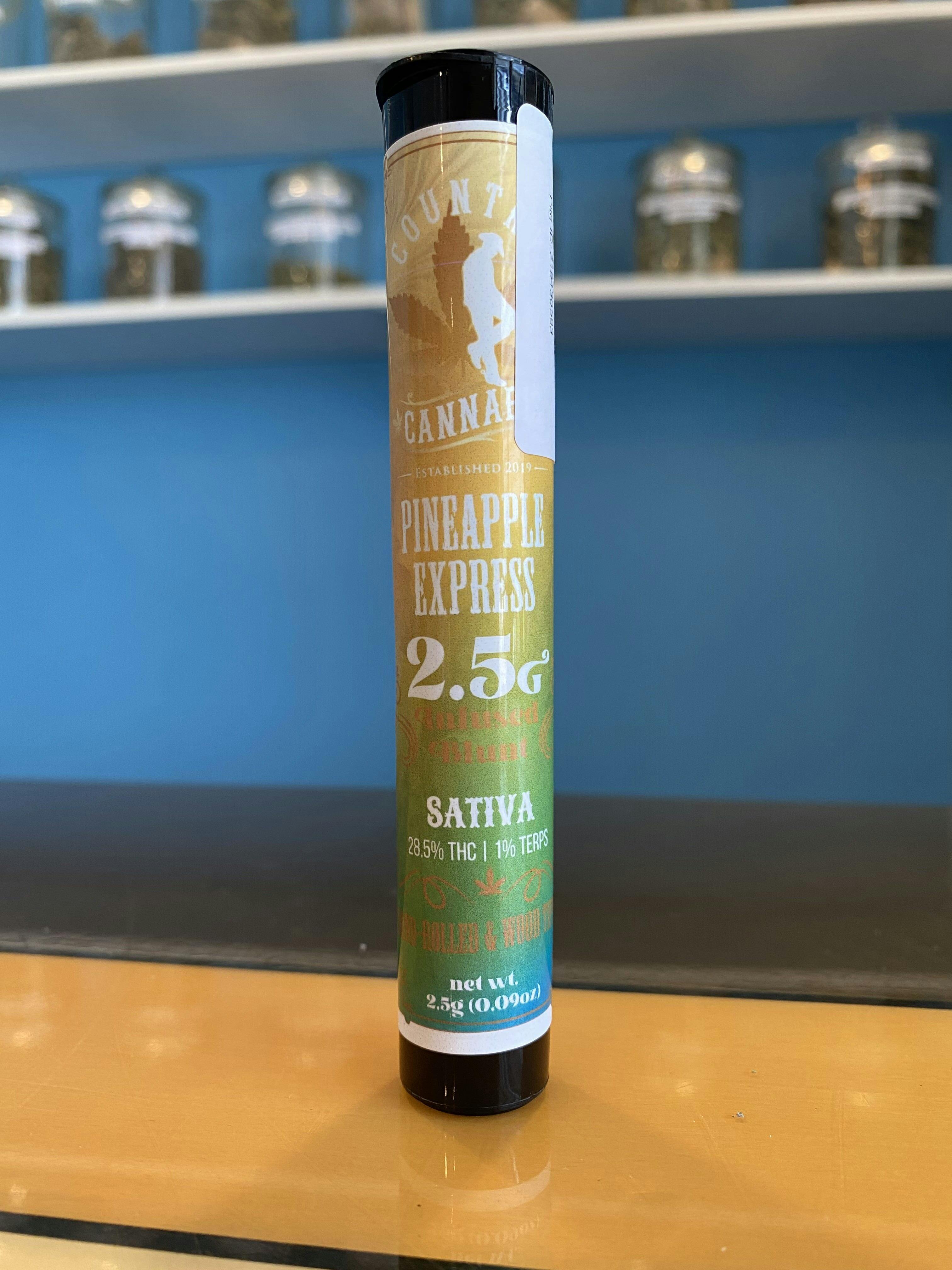 Pineapple Express | Infused Blunt | 2.5G by Country Cannabis